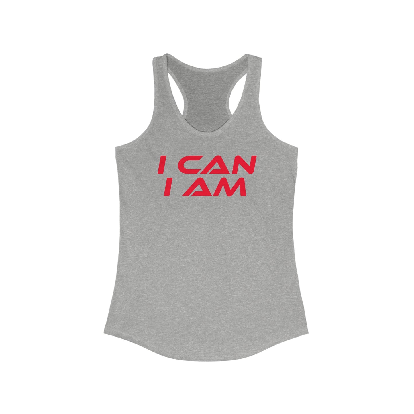 I Can, I Am - Women's Ideal Racerback Tank