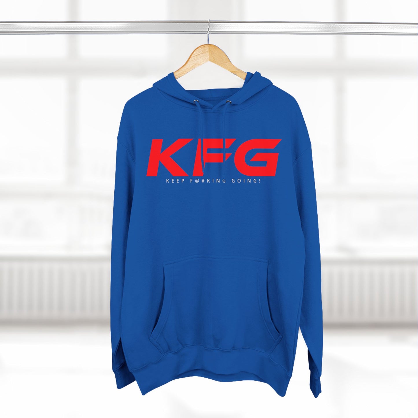 KFG [ Three-Panel Fleece Hoodie