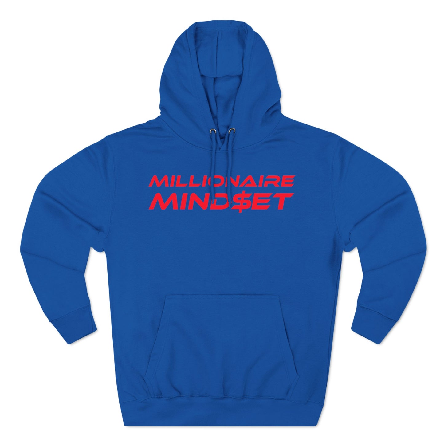 Millionaire Mindset - Fleece Hoodie – Perfect for Entrepreneurs and Dreamers