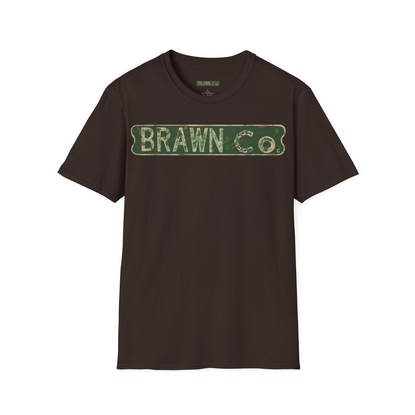 BrawnCo  - Unisex Softstyle Graphic T-Shirt - Casual Comfort Wear