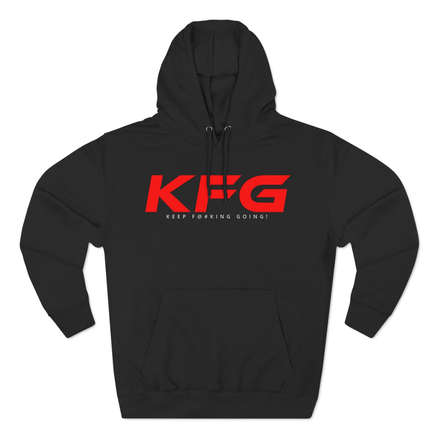 KFG [ Three-Panel Fleece Hoodie