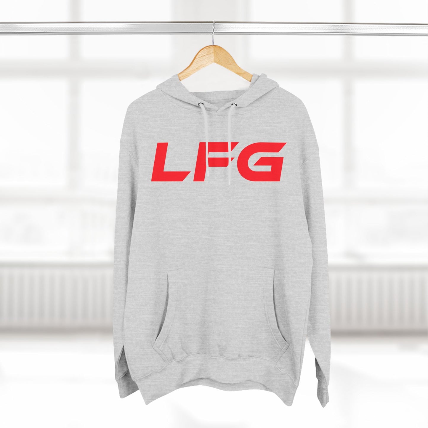 LFG - Motivational Fleece Hoodie - 'LET'S F***ING GO!'