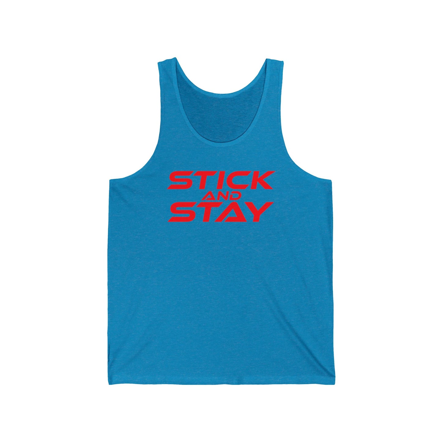 Stick And Stay - Unisex Jersey Tank