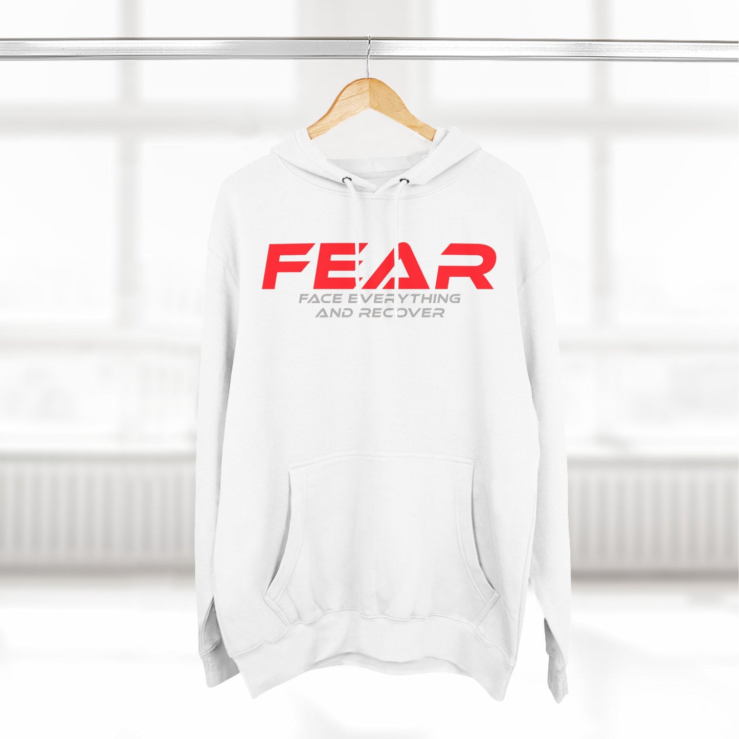 FEAR - Three-Panel Fleece Hoodie