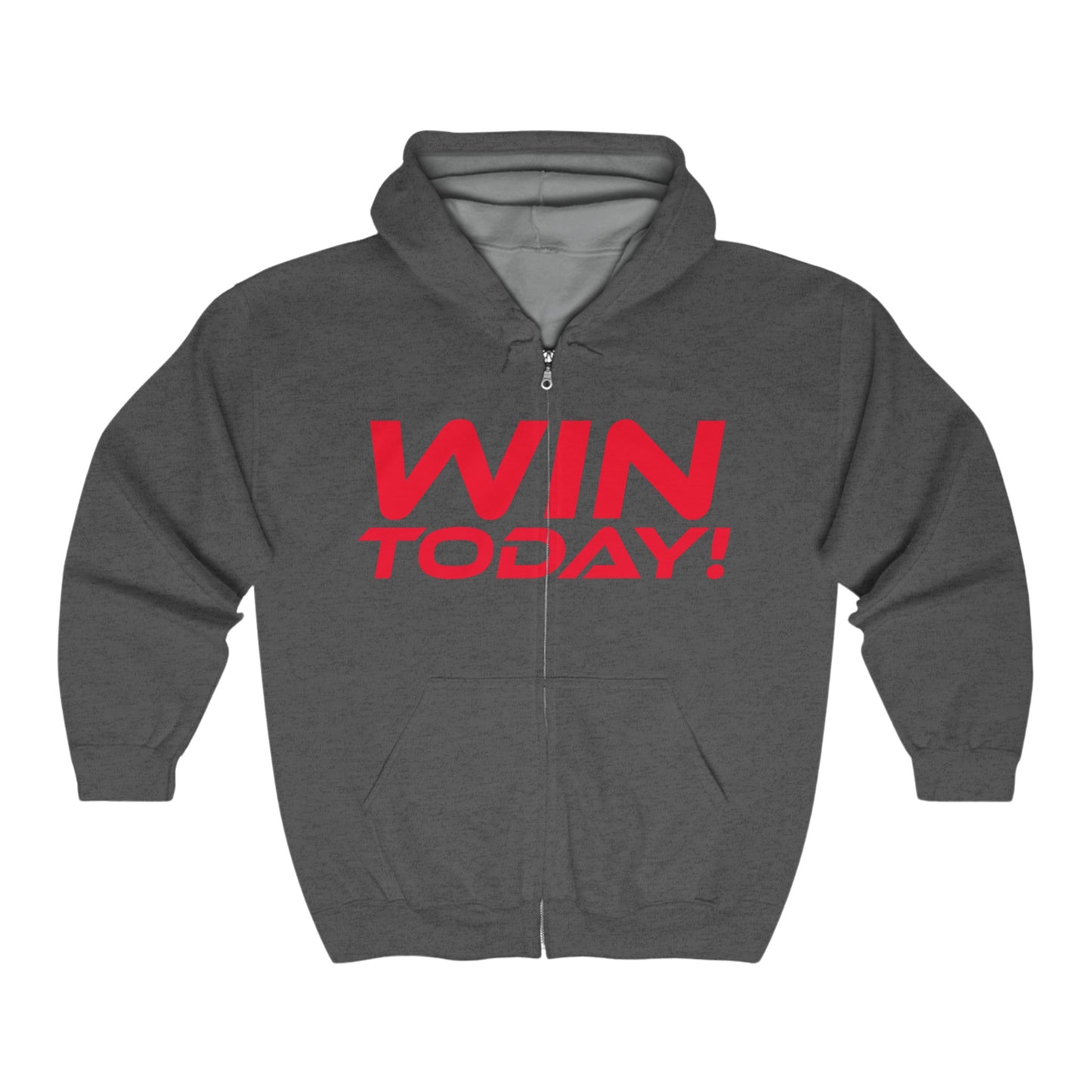 Win Today - Unisex Heavy Blend™ Full Zip Hooded Sweatshirt