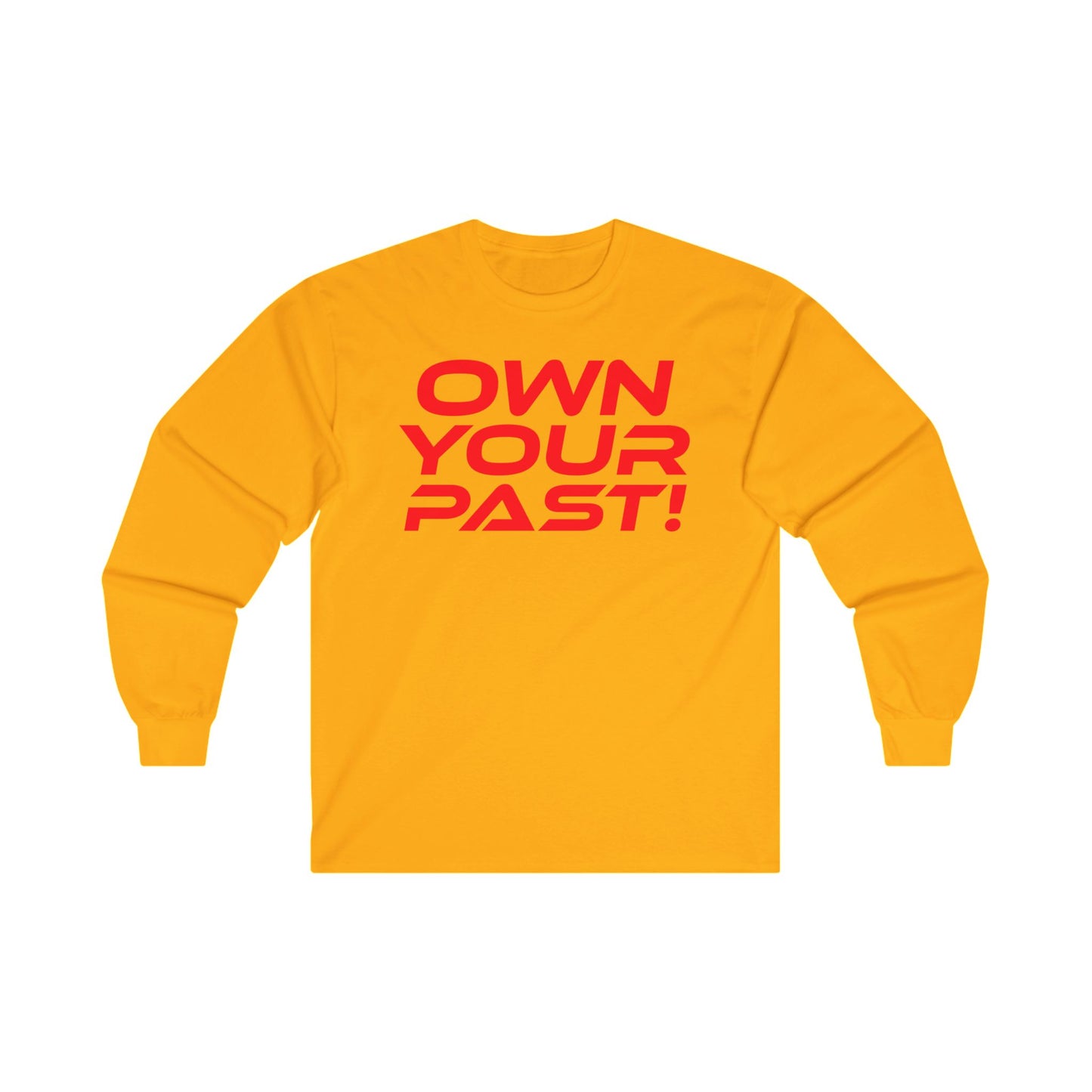 Own Your Past - Unisex Long Sleeve Tee - Retro Inspired Graphic Tee