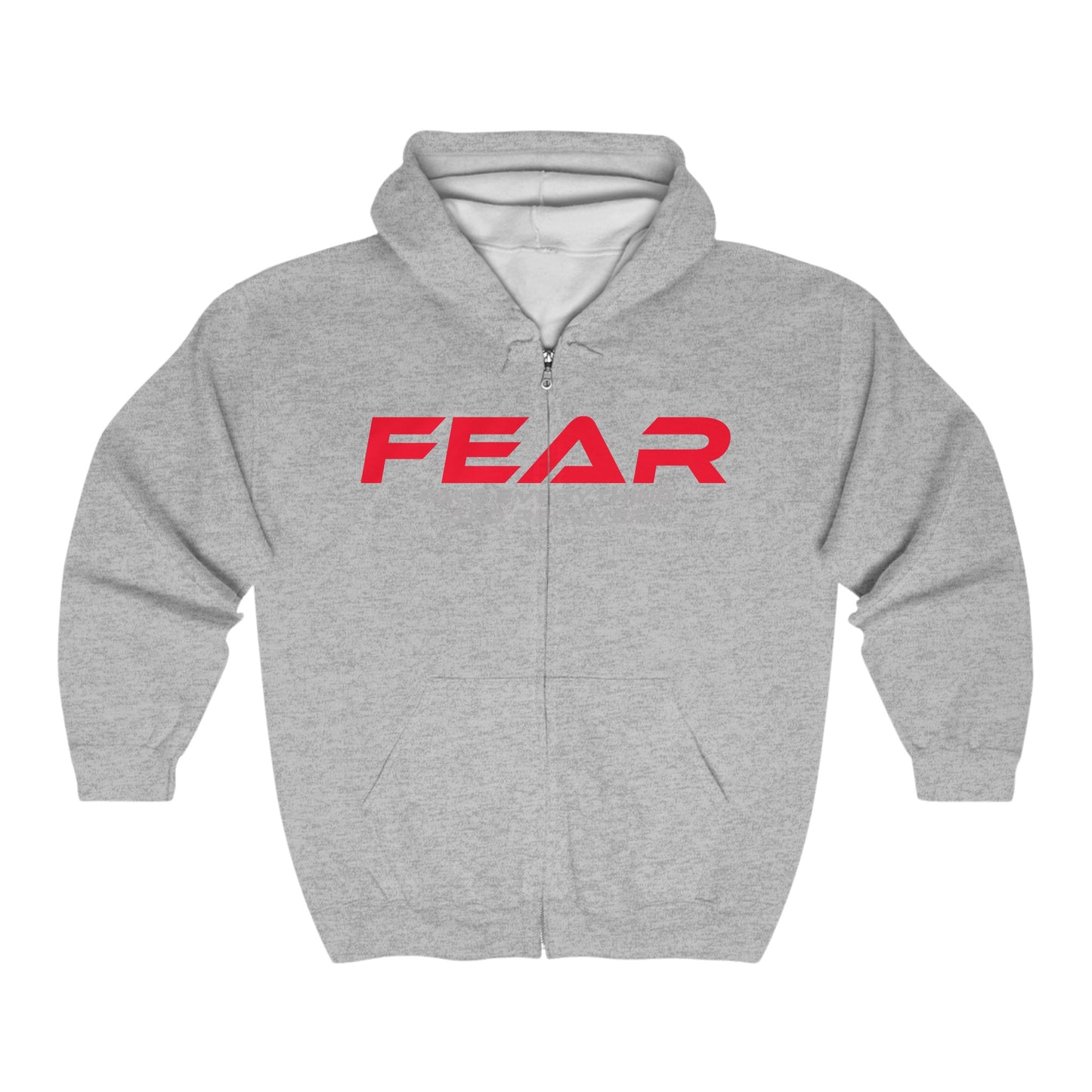 FEAR - Unisex Full Zip Hooded Sweatshirt – Empowerment Apparel