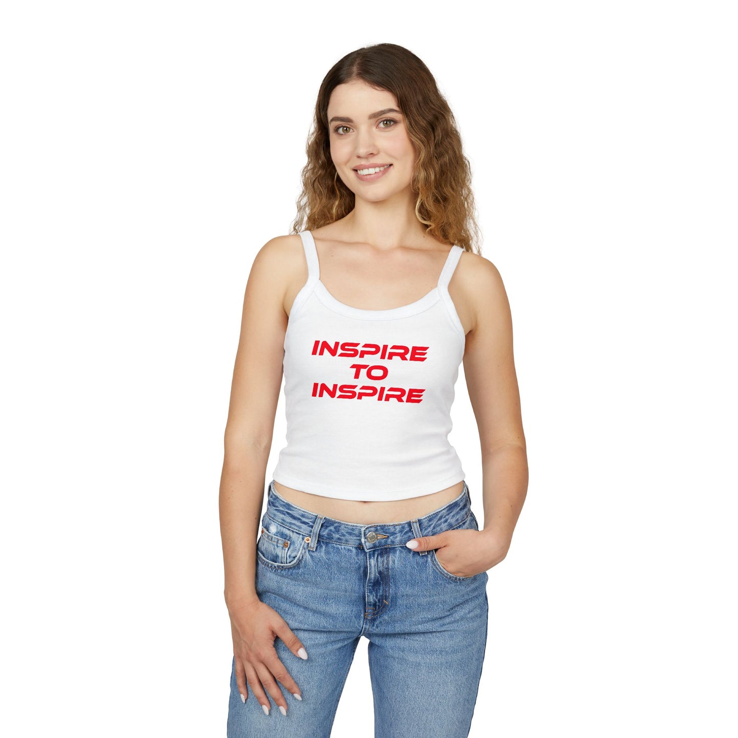 Inspire to Inspire - Women's Spaghetti Strap Tank Top