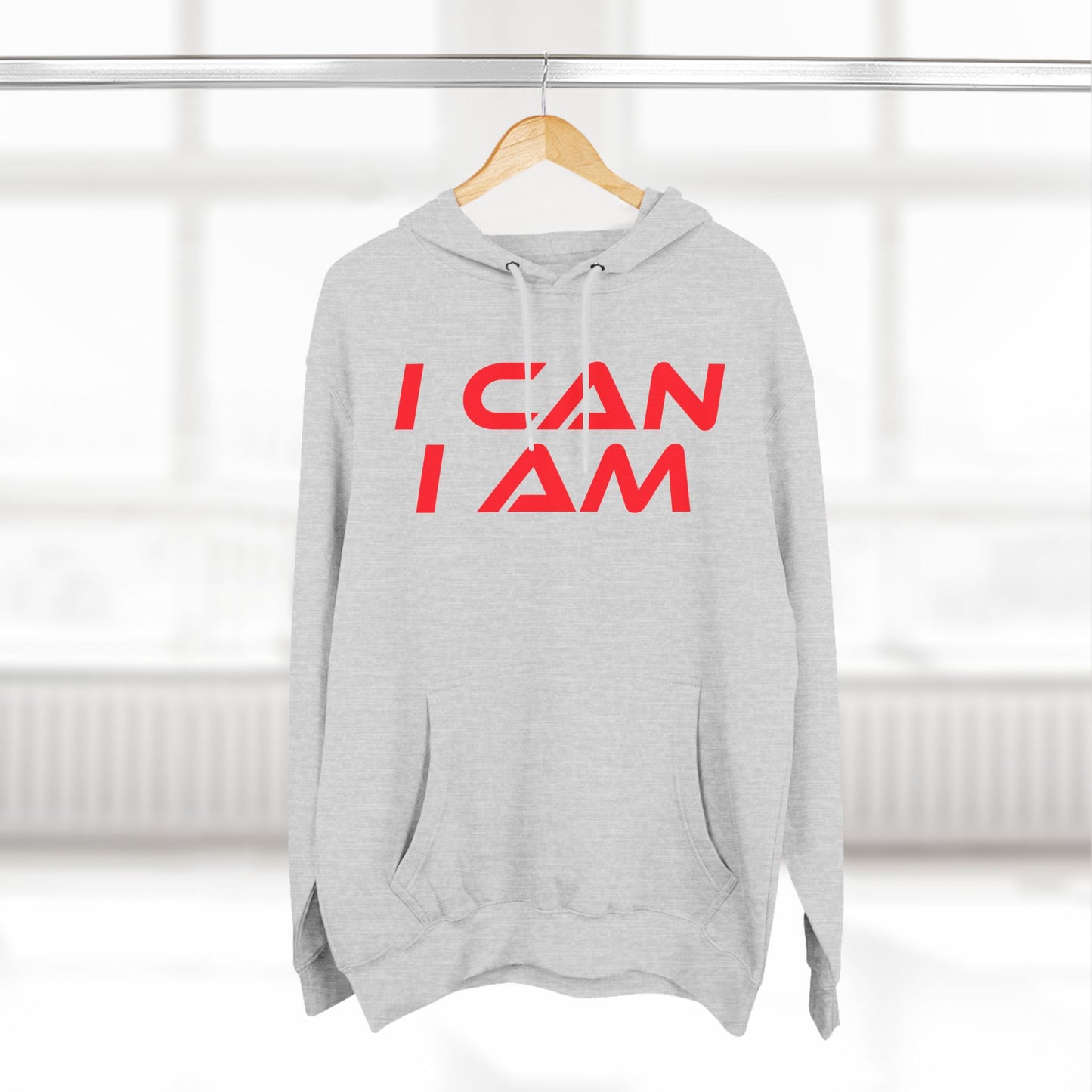 I Can, I Am - Three-Panel Fleece Hoodie