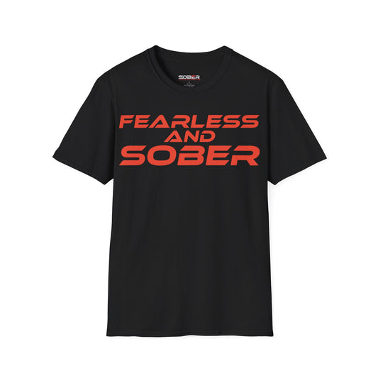 Fearless and Sober - Unisex Softstyle T-Shirt