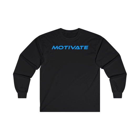 Motivate Unisex Ultra Cotton Long Sleeve Tee - Motivational Shirt for Fitness and Everyday Inspiration