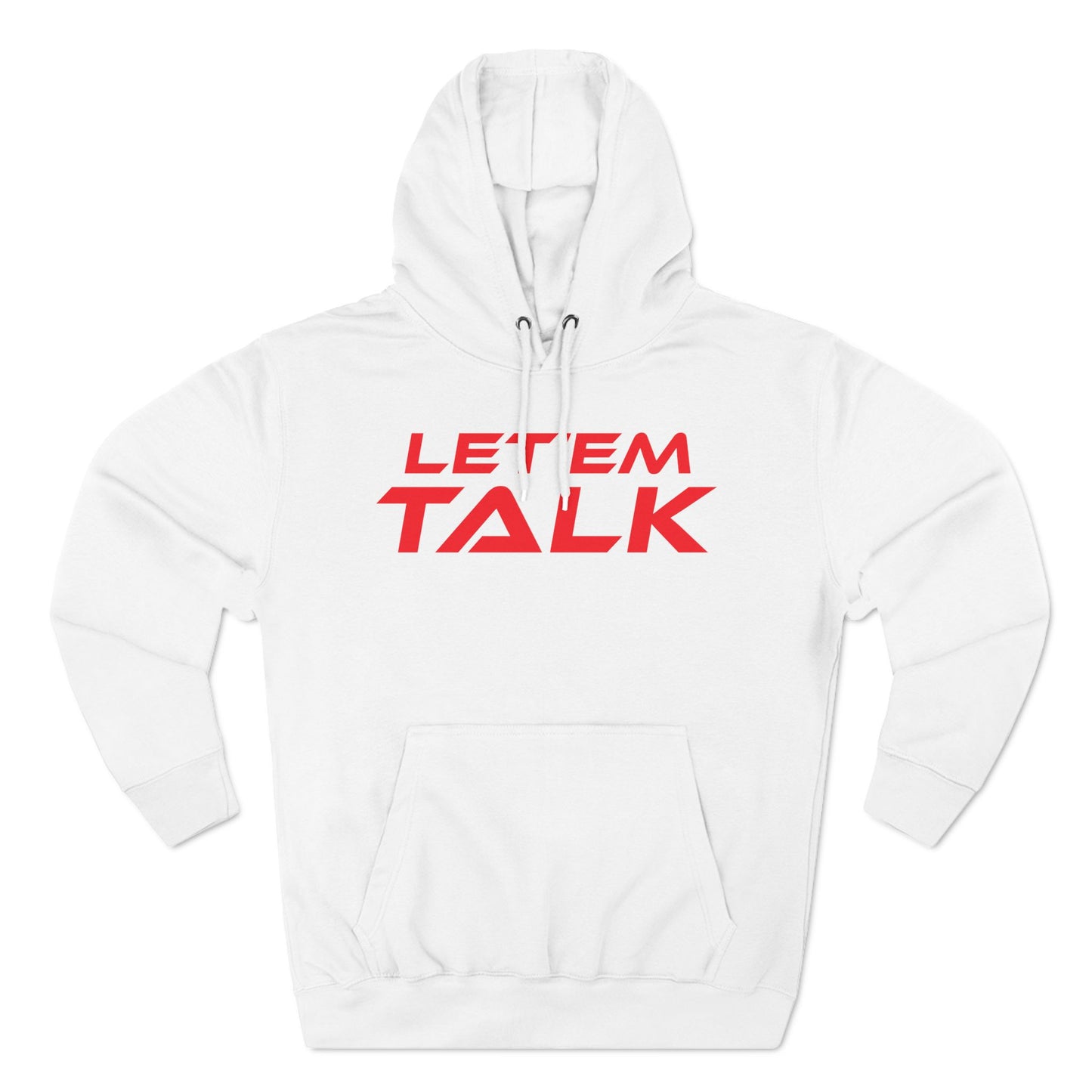 Let 'Em Talk - Fleece Hoodie - Stylish Comfort for Everyday Conversations