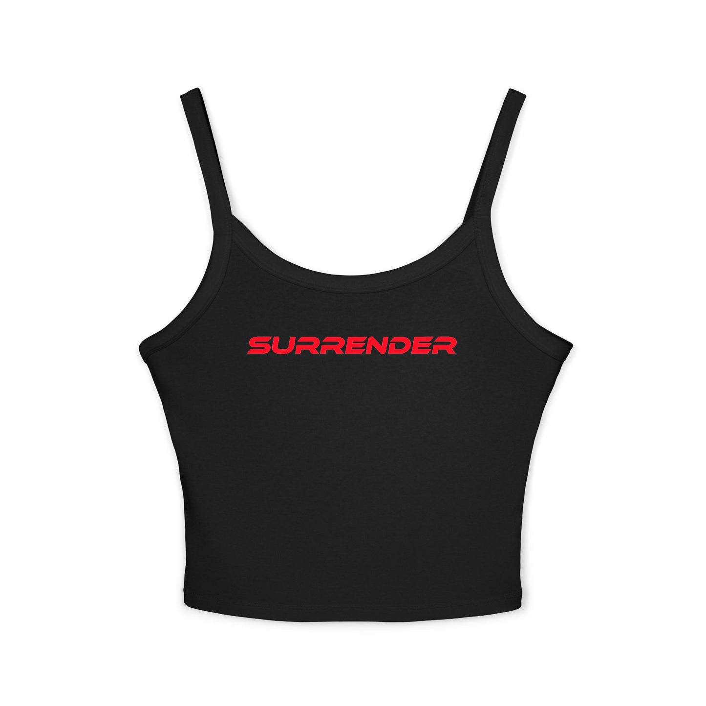 Surrender - Women's Spaghetti Strap Tank Top - Trendy Casual Shirt