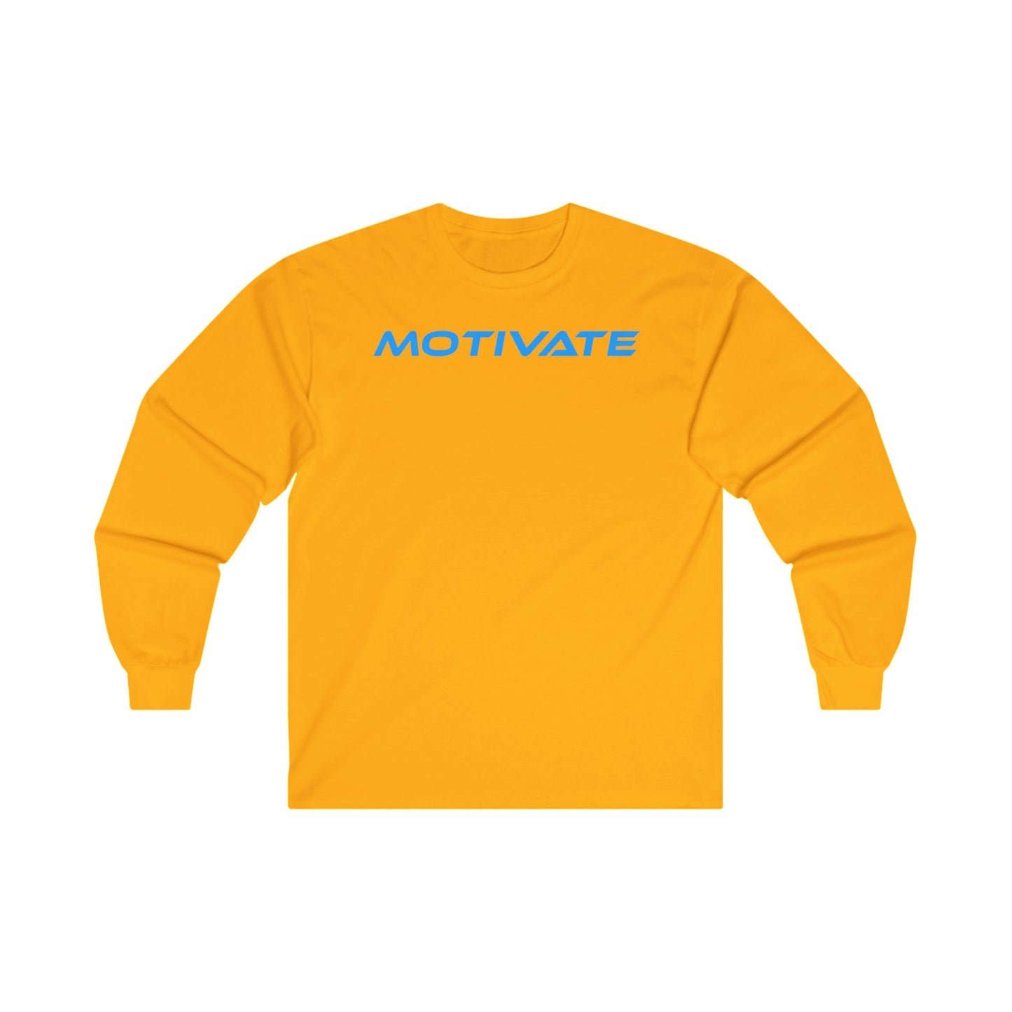 Motivate Unisex Ultra Cotton Long Sleeve Tee - Motivational Shirt for Fitness and Everyday Inspiration