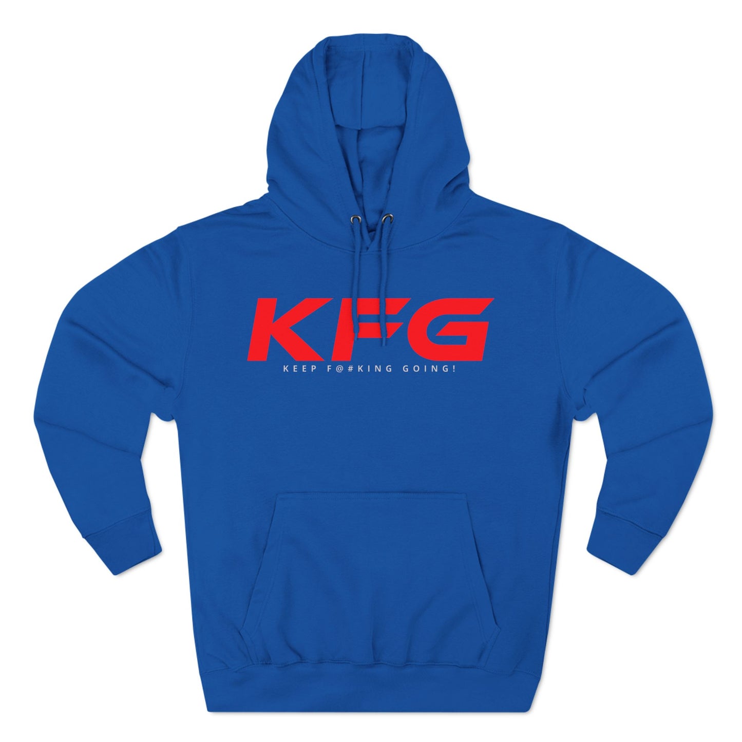 KFG [ Three-Panel Fleece Hoodie