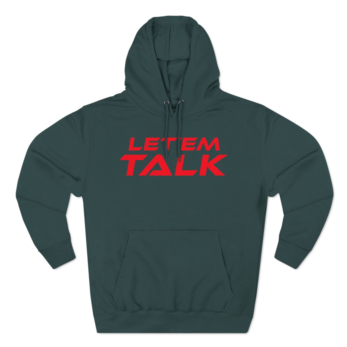 Let 'Em Talk - Fleece Hoodie - Stylish Comfort for Everyday Conversations