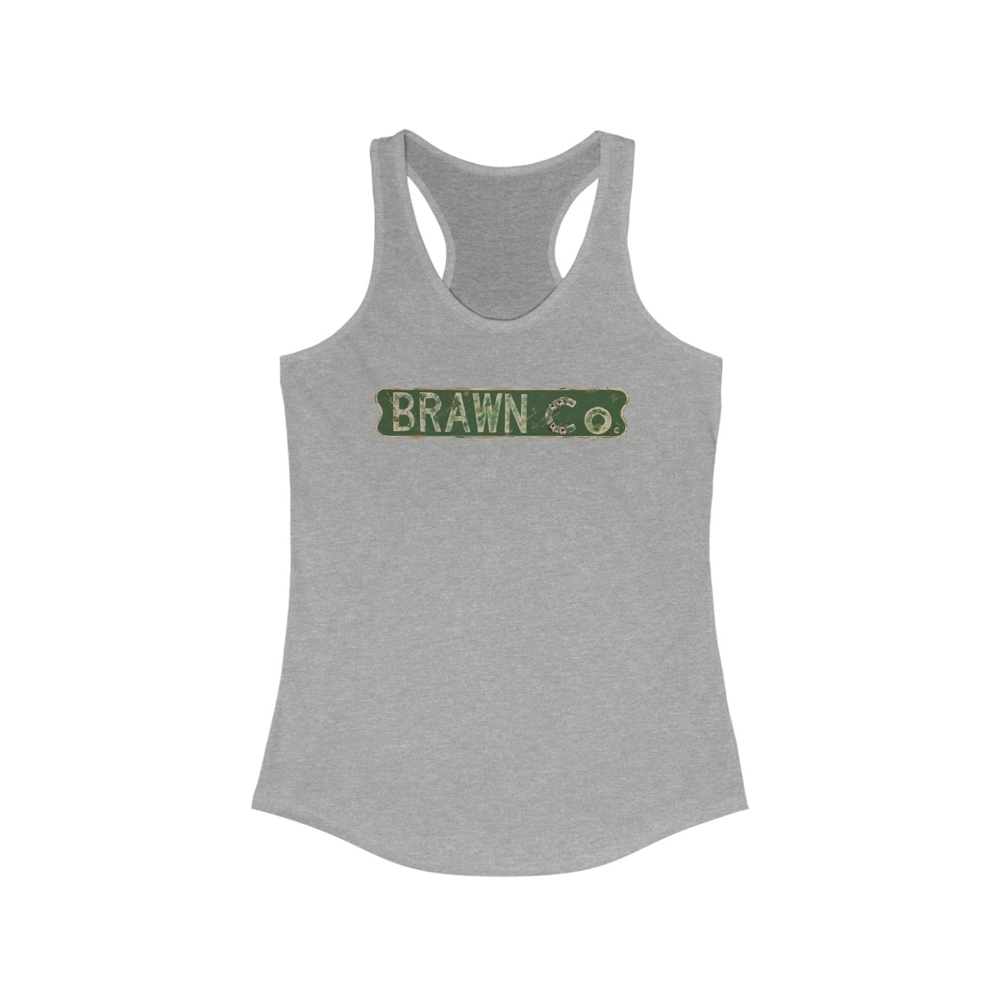 BrawnCo - Women's Racerback Tank - Lightweight Fitness Top for Gym & Casual Wear