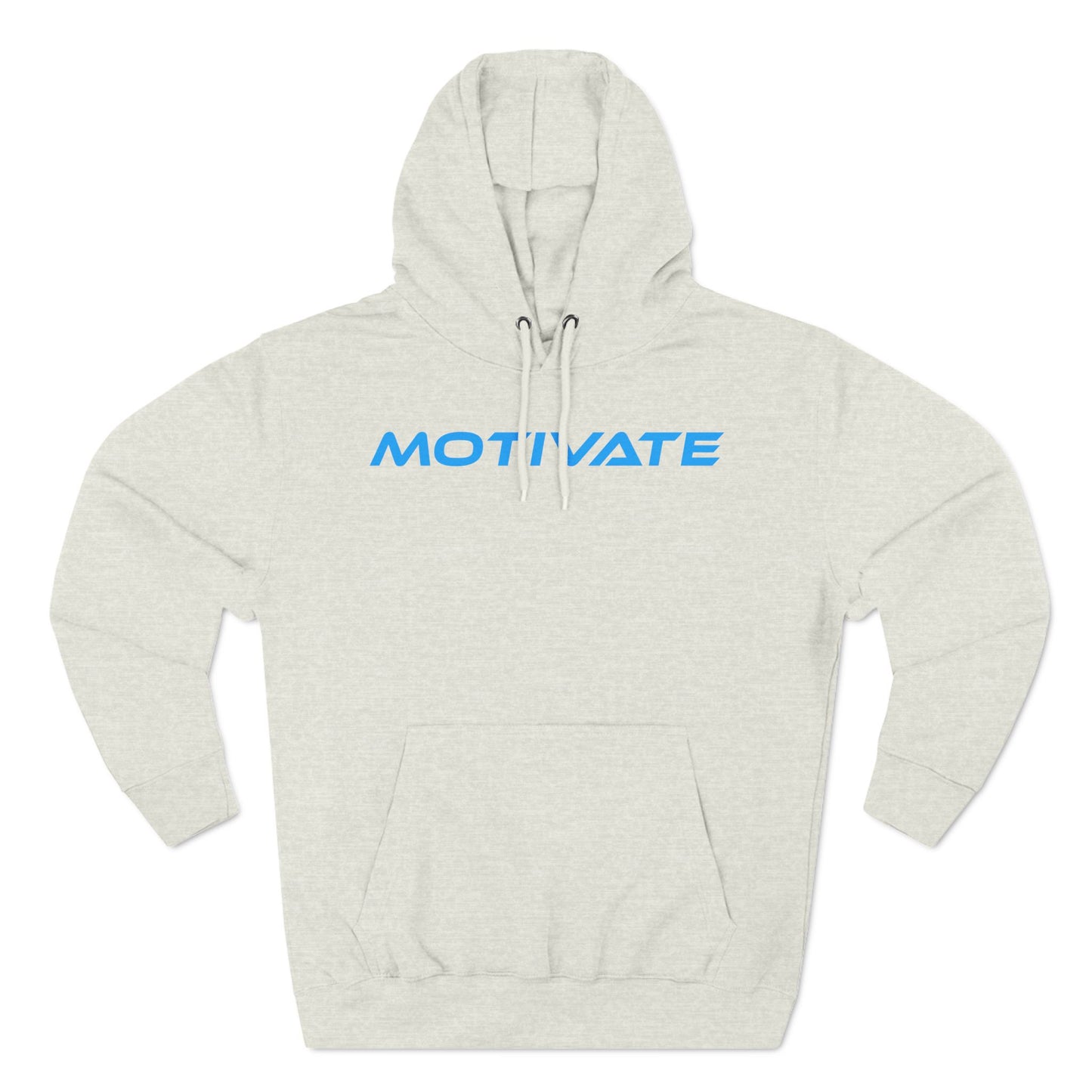 Motivate - Three-Panel Fleece Hoodie