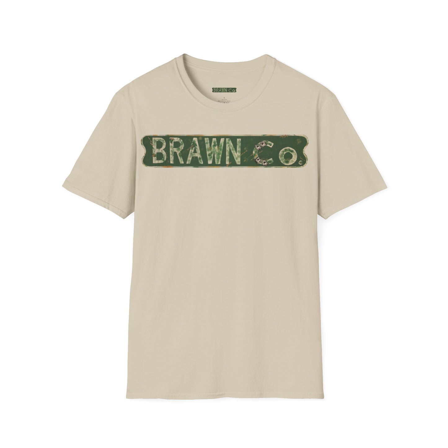 BrawnCo  - Unisex Softstyle Graphic T-Shirt - Casual Comfort Wear