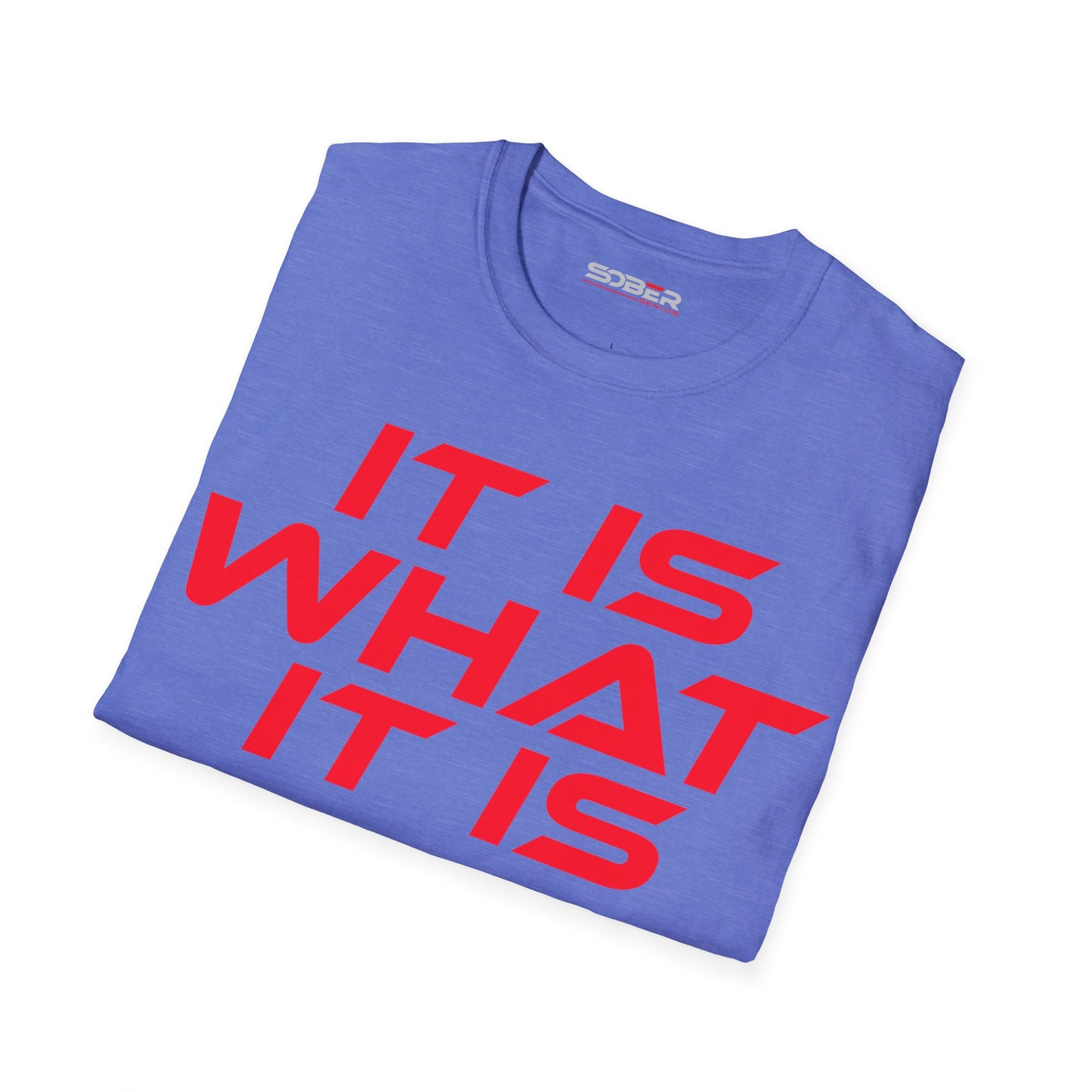 It Is What It Is - Unisex Softstyle T-Shirt