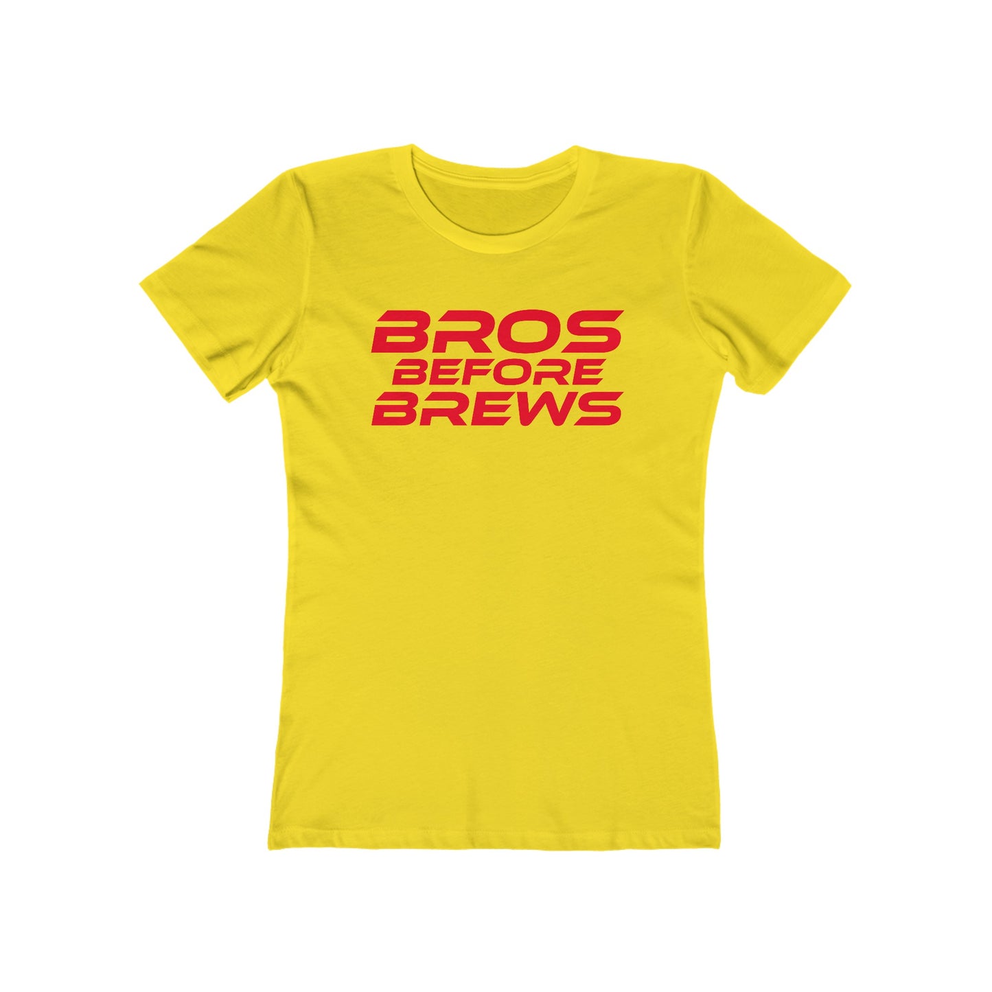 Bros Before Brews - The Boyfriend Tee for Women