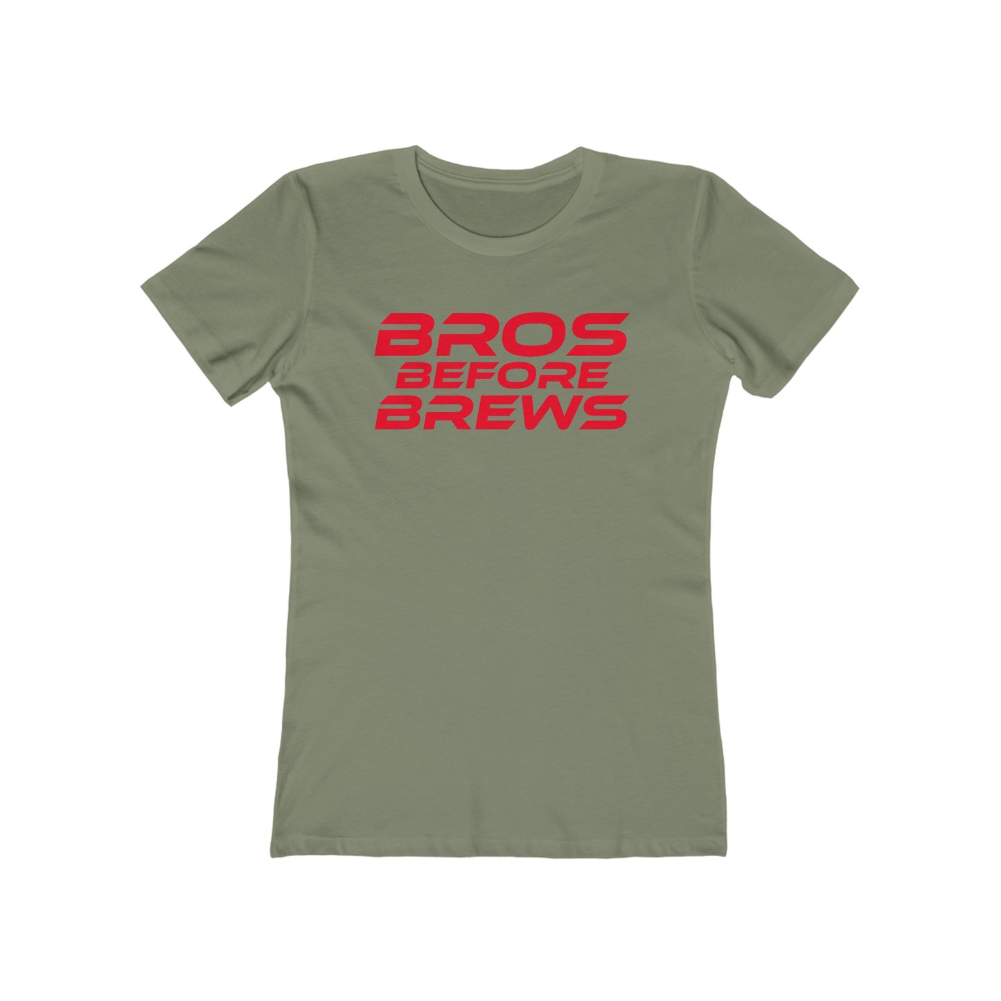 Bros Before Brews - The Boyfriend Tee for Women