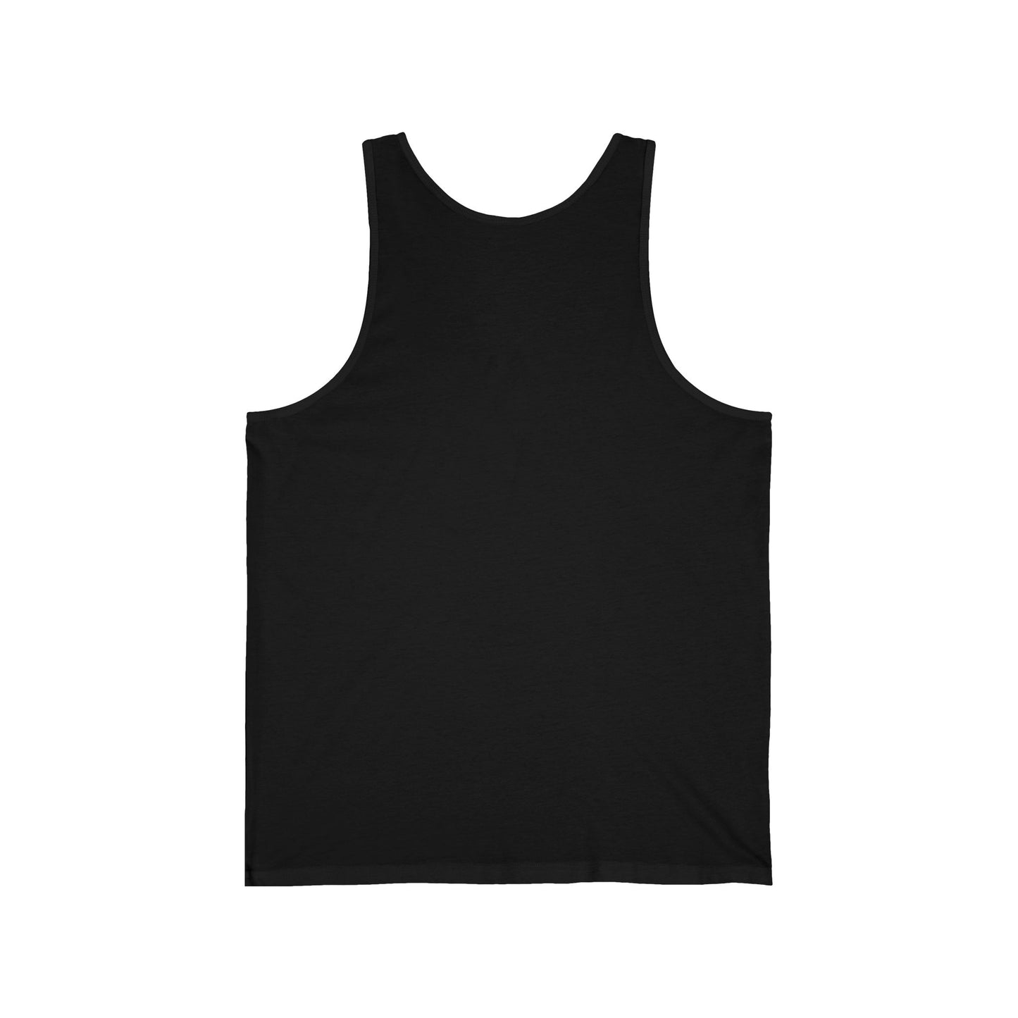 Judge Less Love More Unisex Jersey Tank - Positive Vibe Summer Apparel