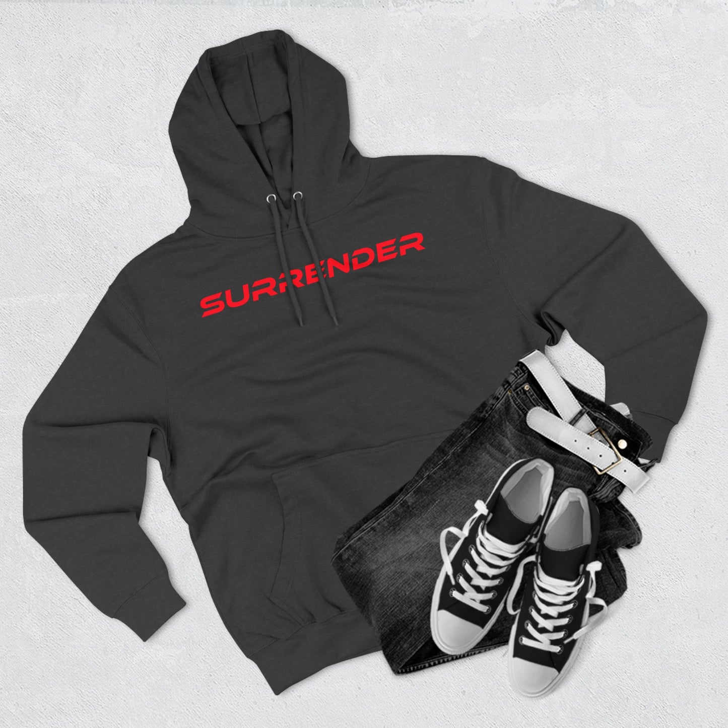 Surrender - Three-Panel Fleece Hoodie