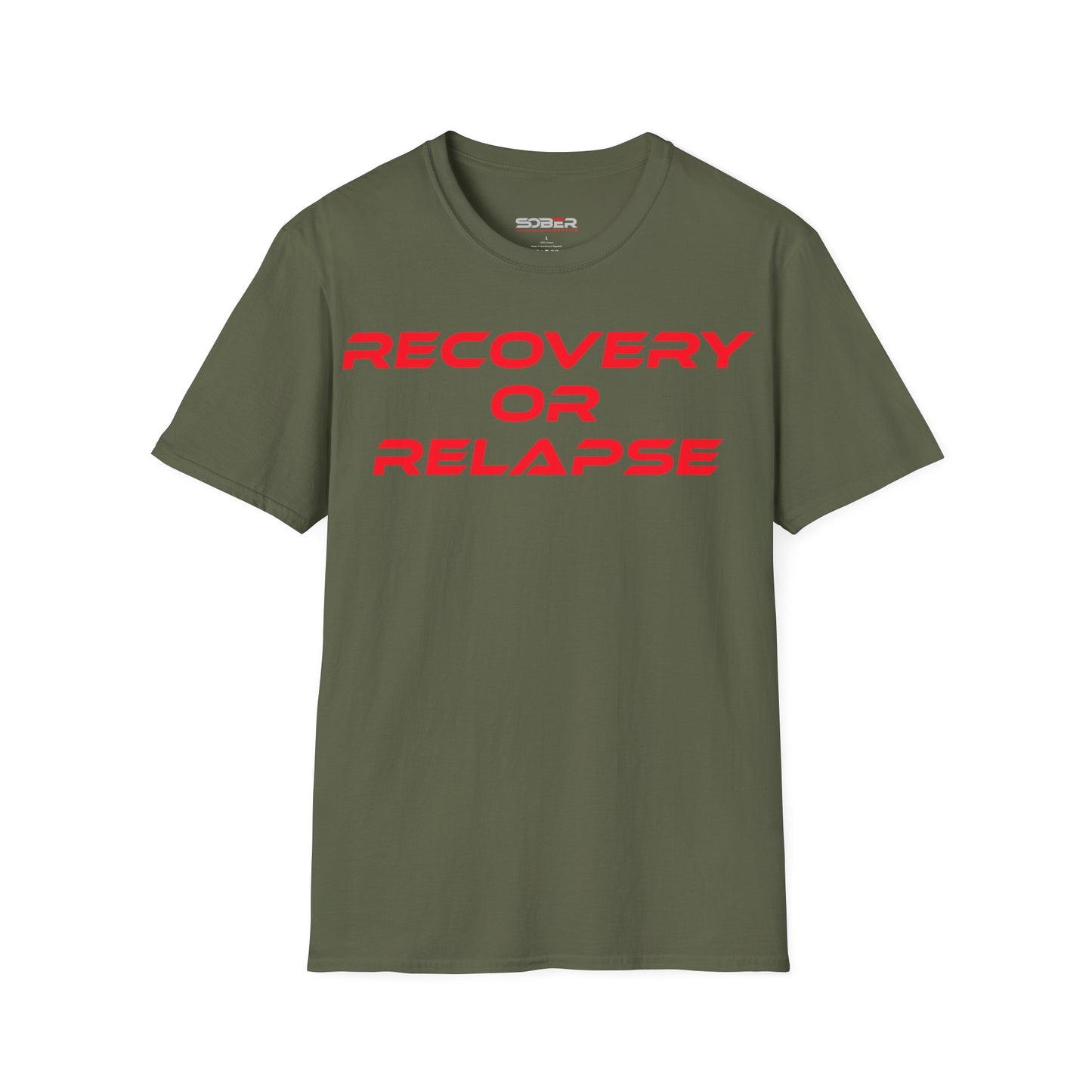 Recovery Or Relapse - Unisex Softstyle T-Shirt