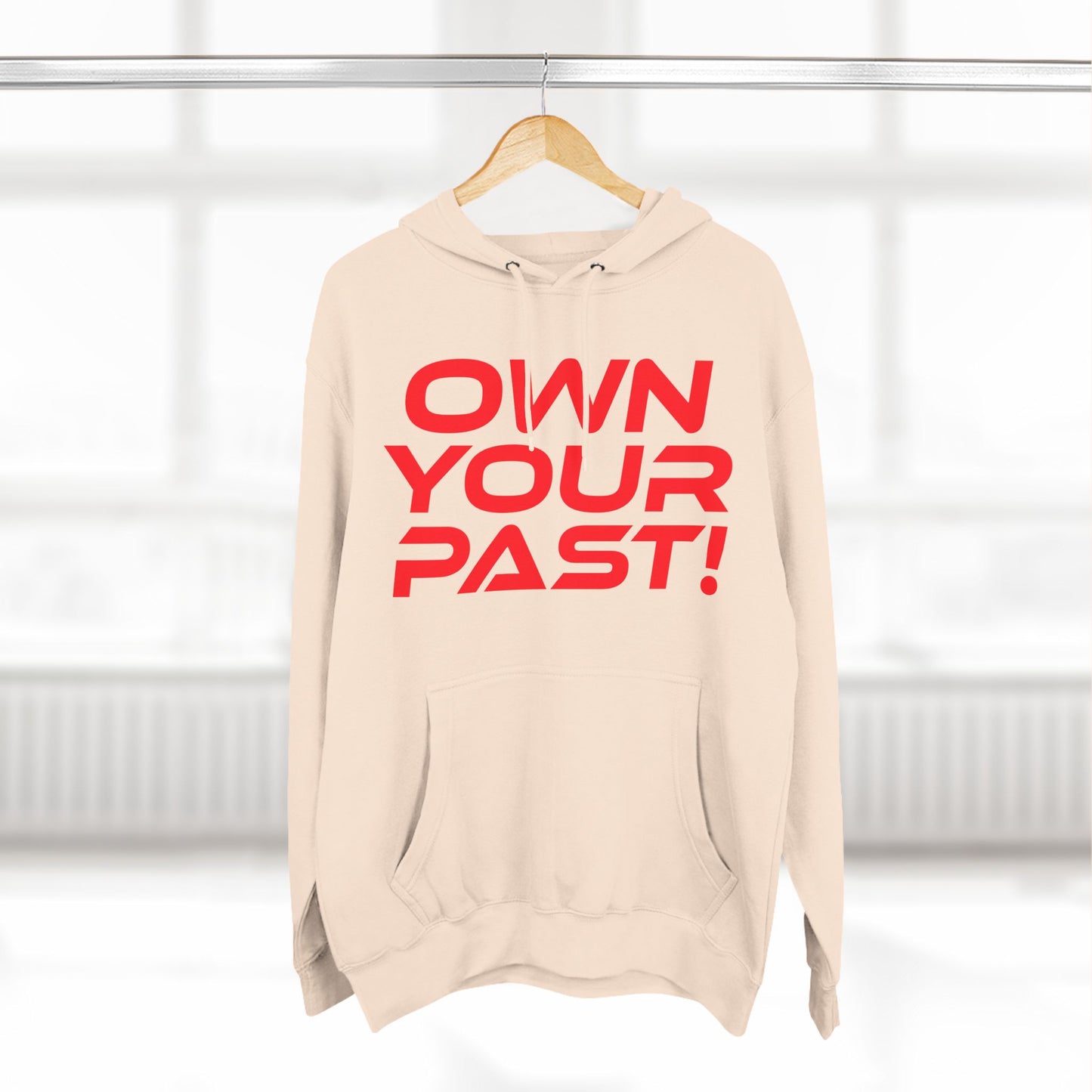 Own Your Past - Three-Panel Fleece Hoodie