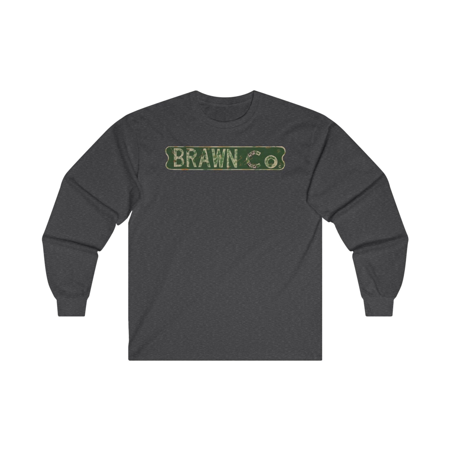 BrawnCo  - Unisex Ultra Cotton Long Sleeve Tee - Casual Comfort for Everyday Wear