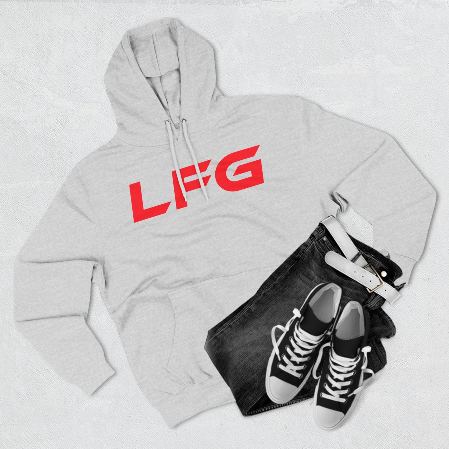 LFG - Motivational Fleece Hoodie - 'LET'S F***ING GO!'