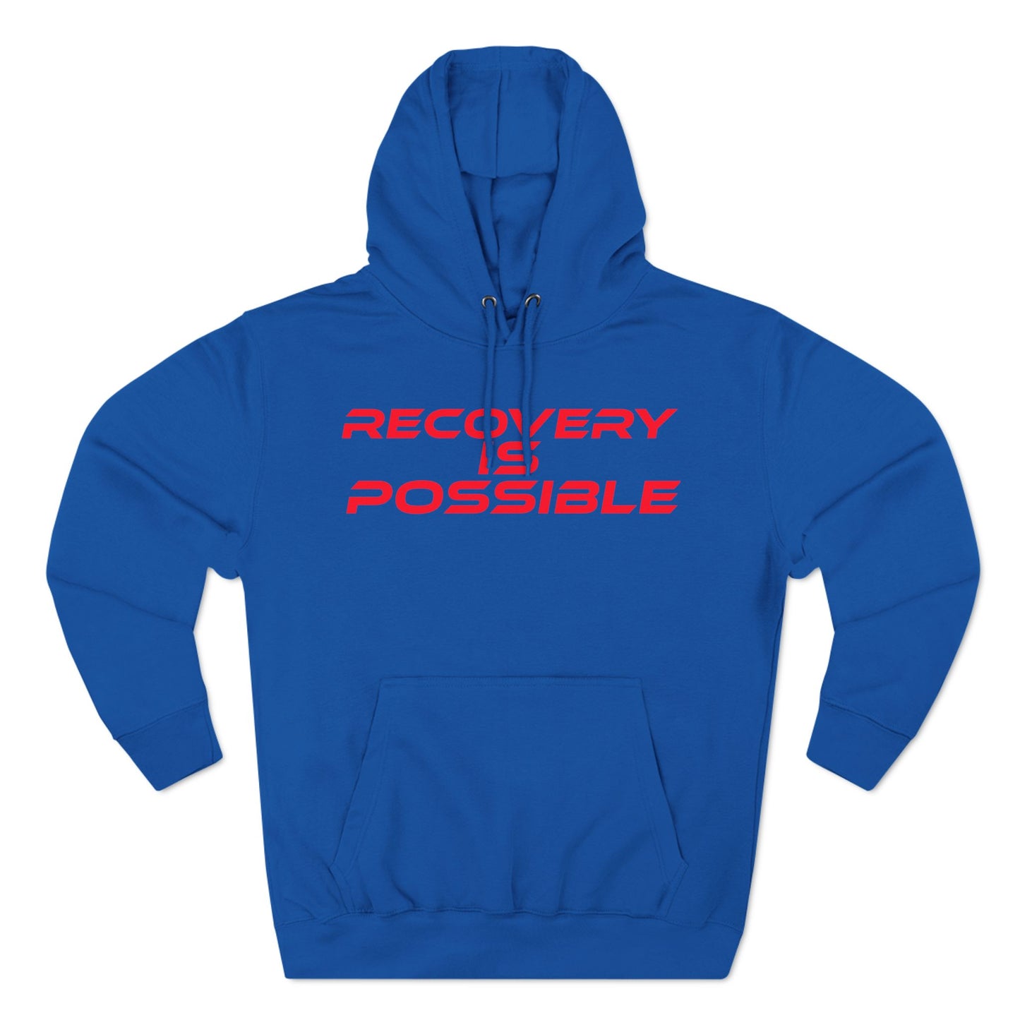 Recovery Is Possible - Fleece Hoodie - Empowering Comfort Wear