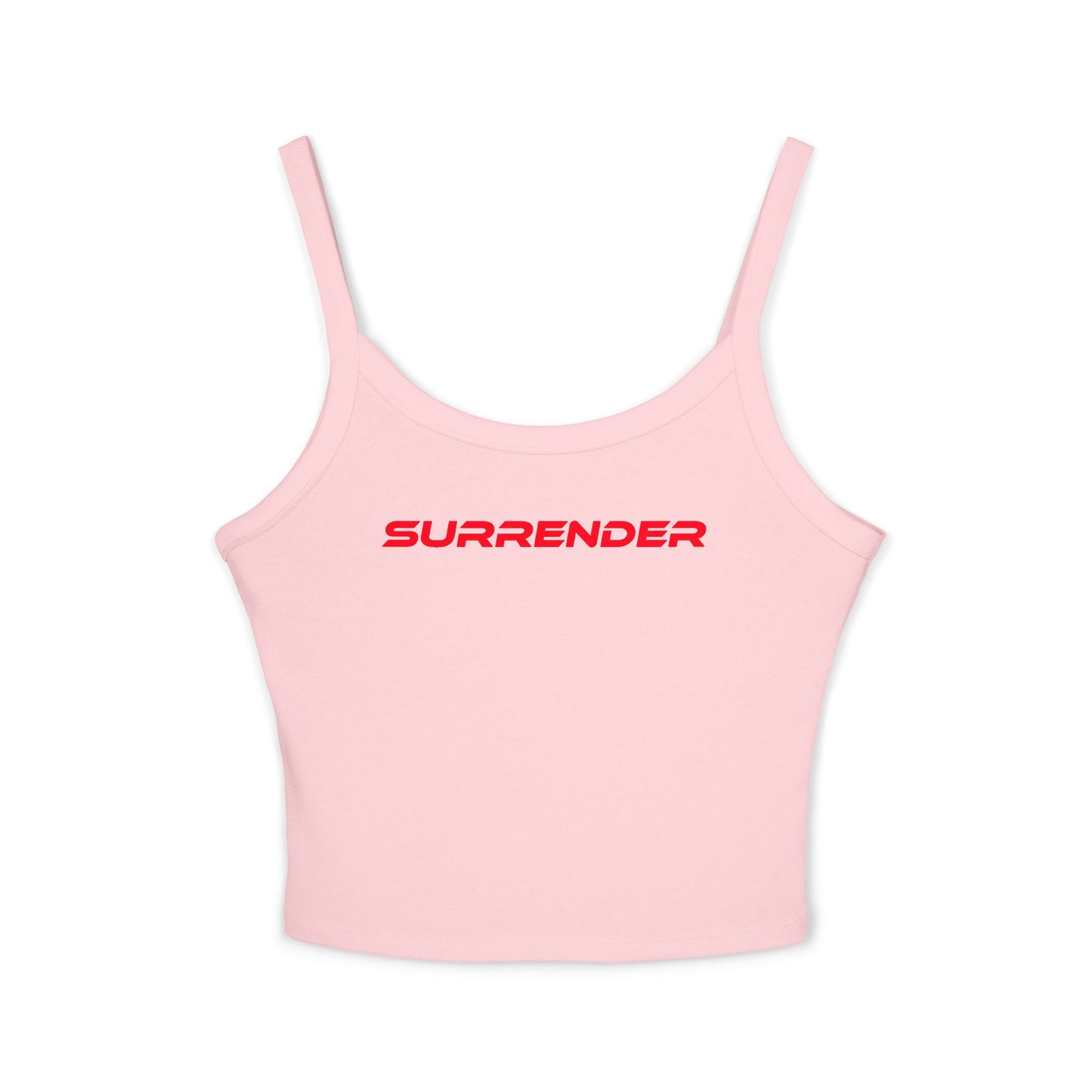 Surrender - Women's Spaghetti Strap Tank Top - Trendy Casual Shirt