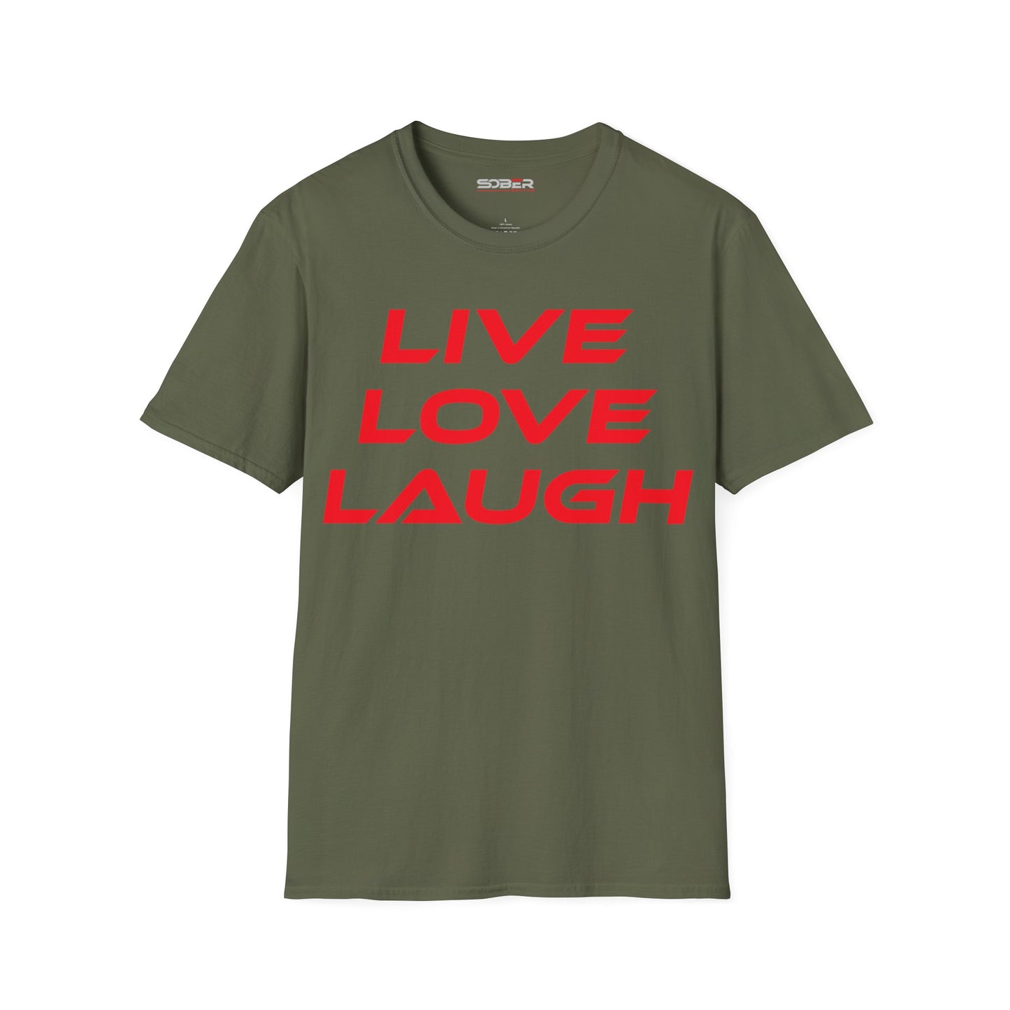 Live Love Laugh - Unisex Softstyle T-Shirt