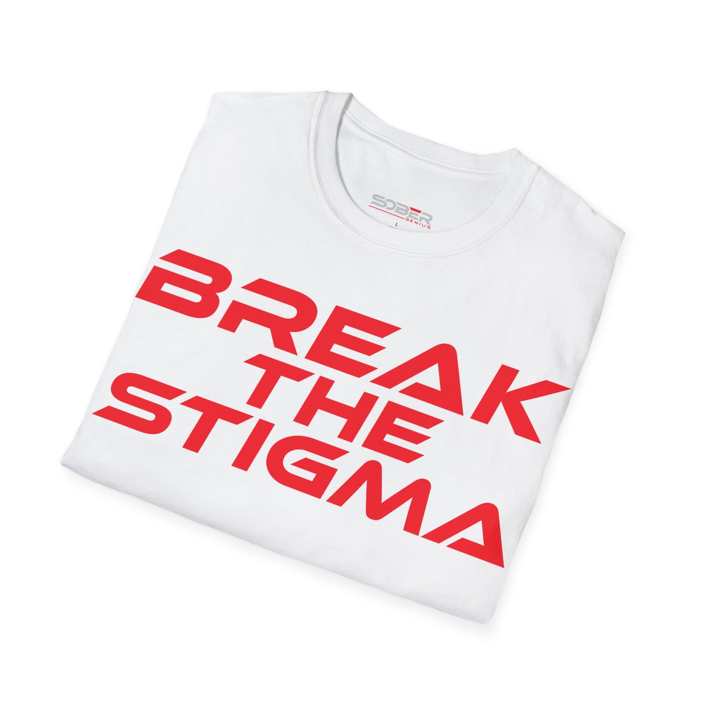 Break The Stigma - Unisex Softstyle T-Shirt