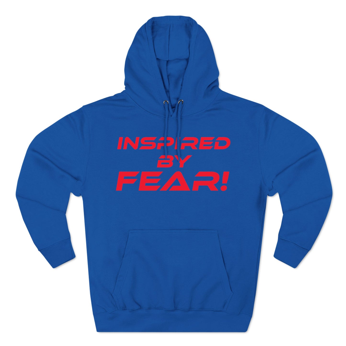 Inspired By Fear - Three-Panel Fleece Hoodie