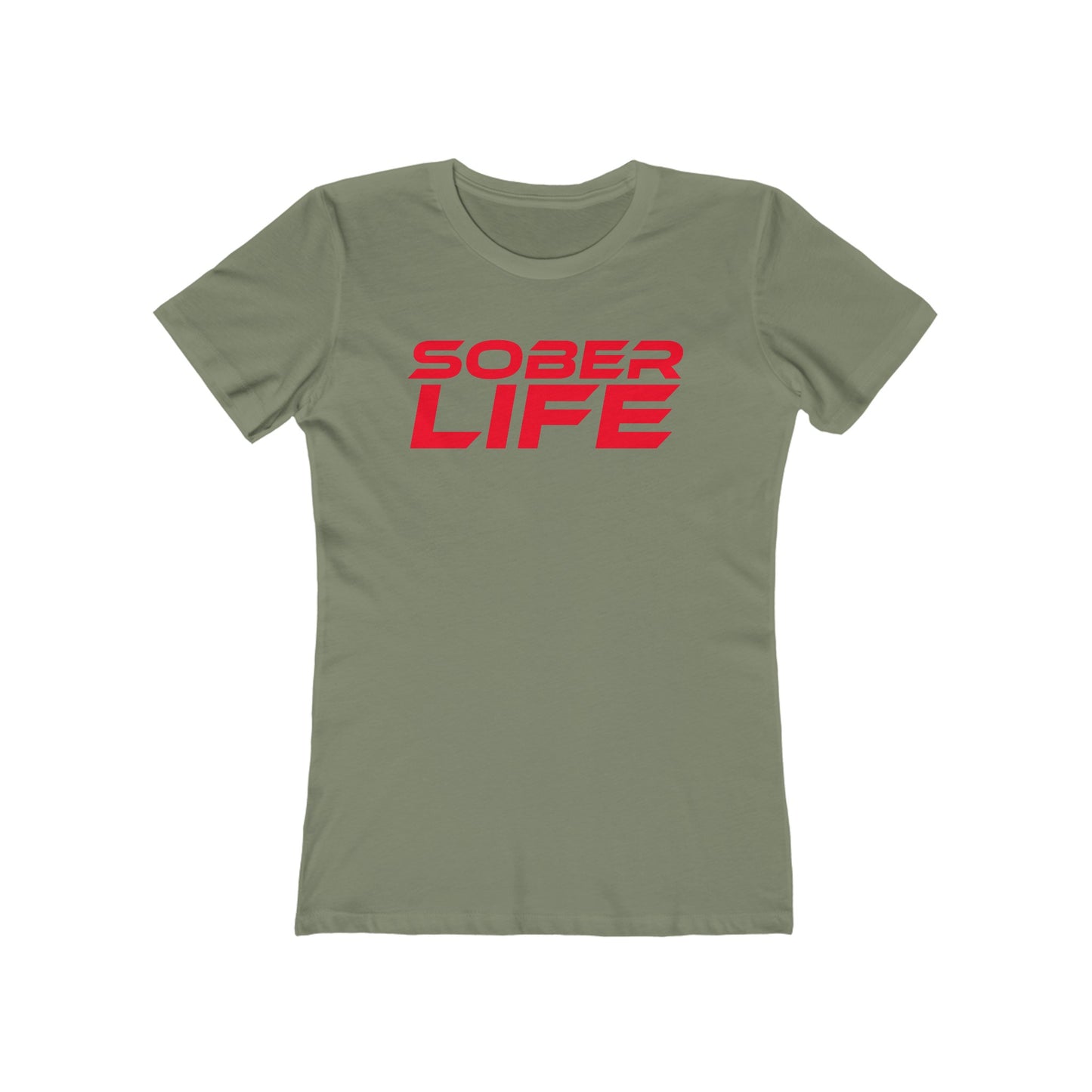 Sober Life - The Boyfriend Tee for Women