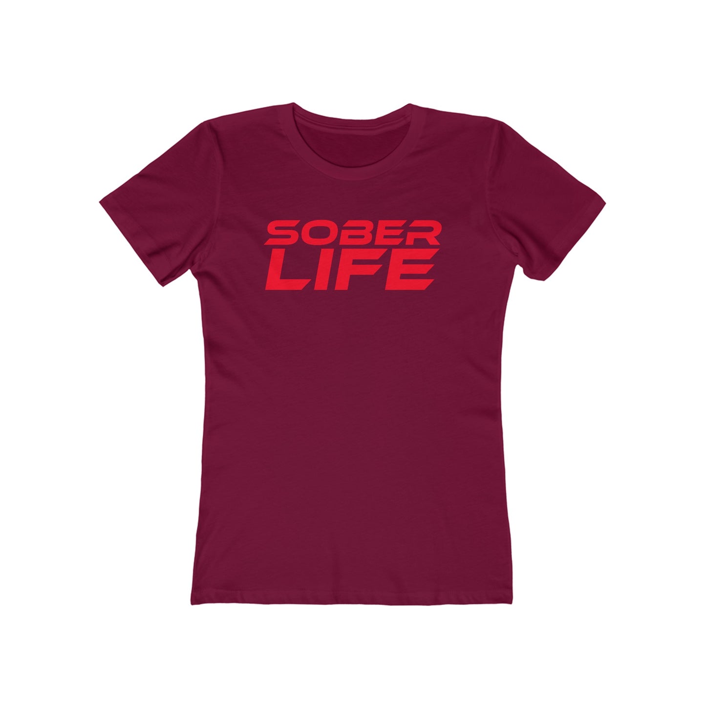 Sober Life - The Boyfriend Tee for Women