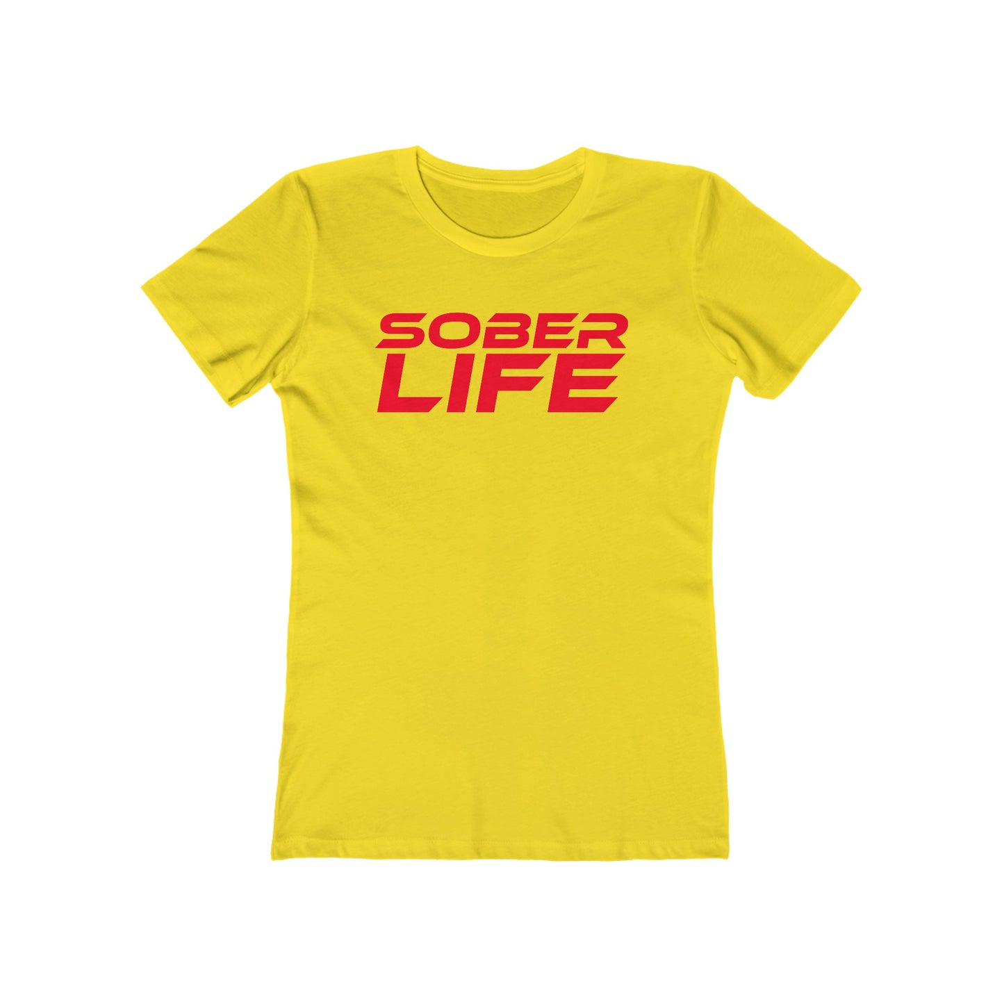 Sober Life - The Boyfriend Tee for Women