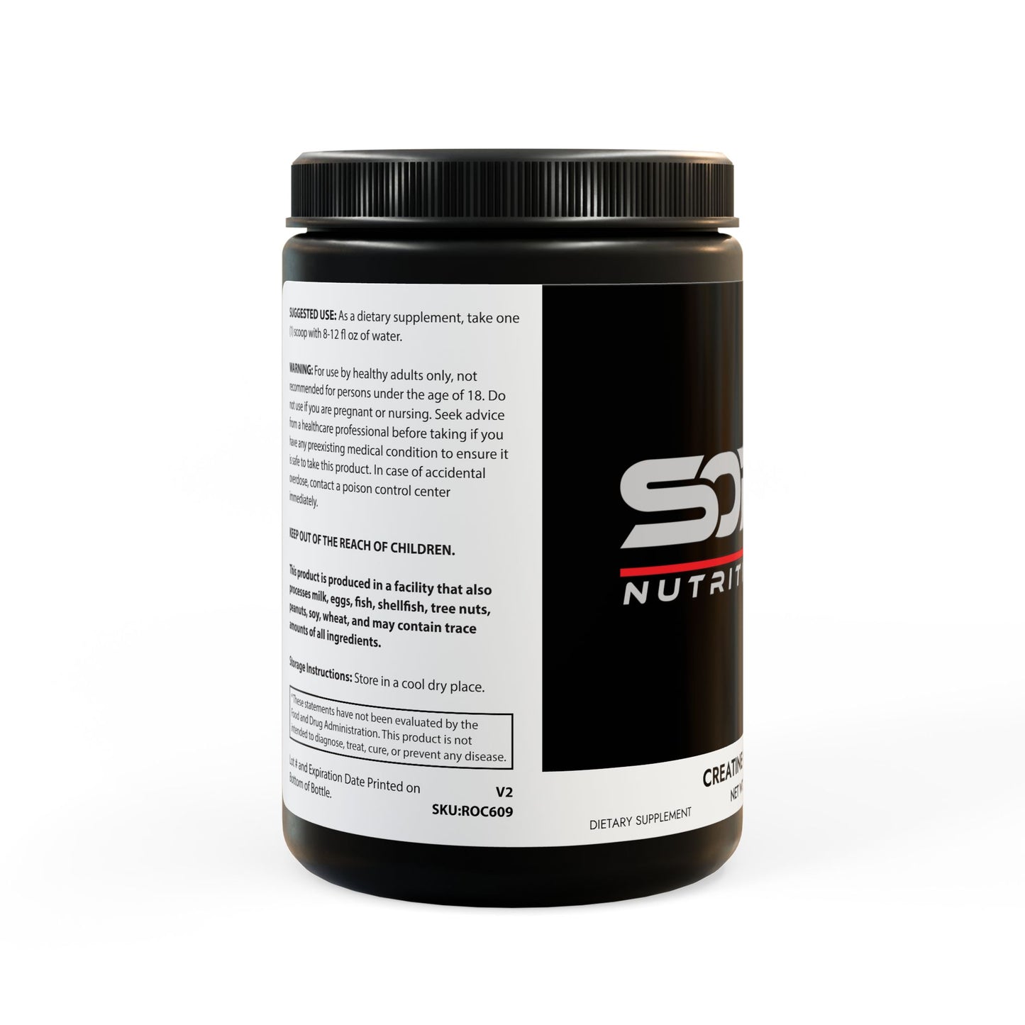 Creatine Monohydrate Supplement (300g, 10.58oz)