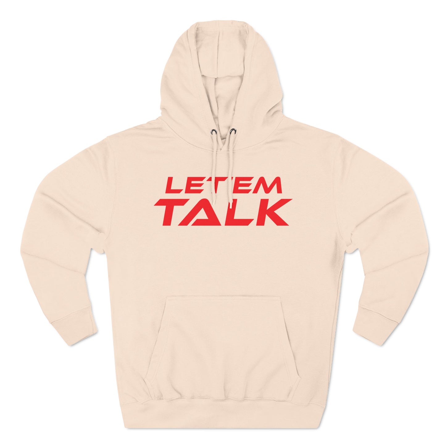 Let 'Em Talk - Fleece Hoodie - Stylish Comfort for Everyday Conversations