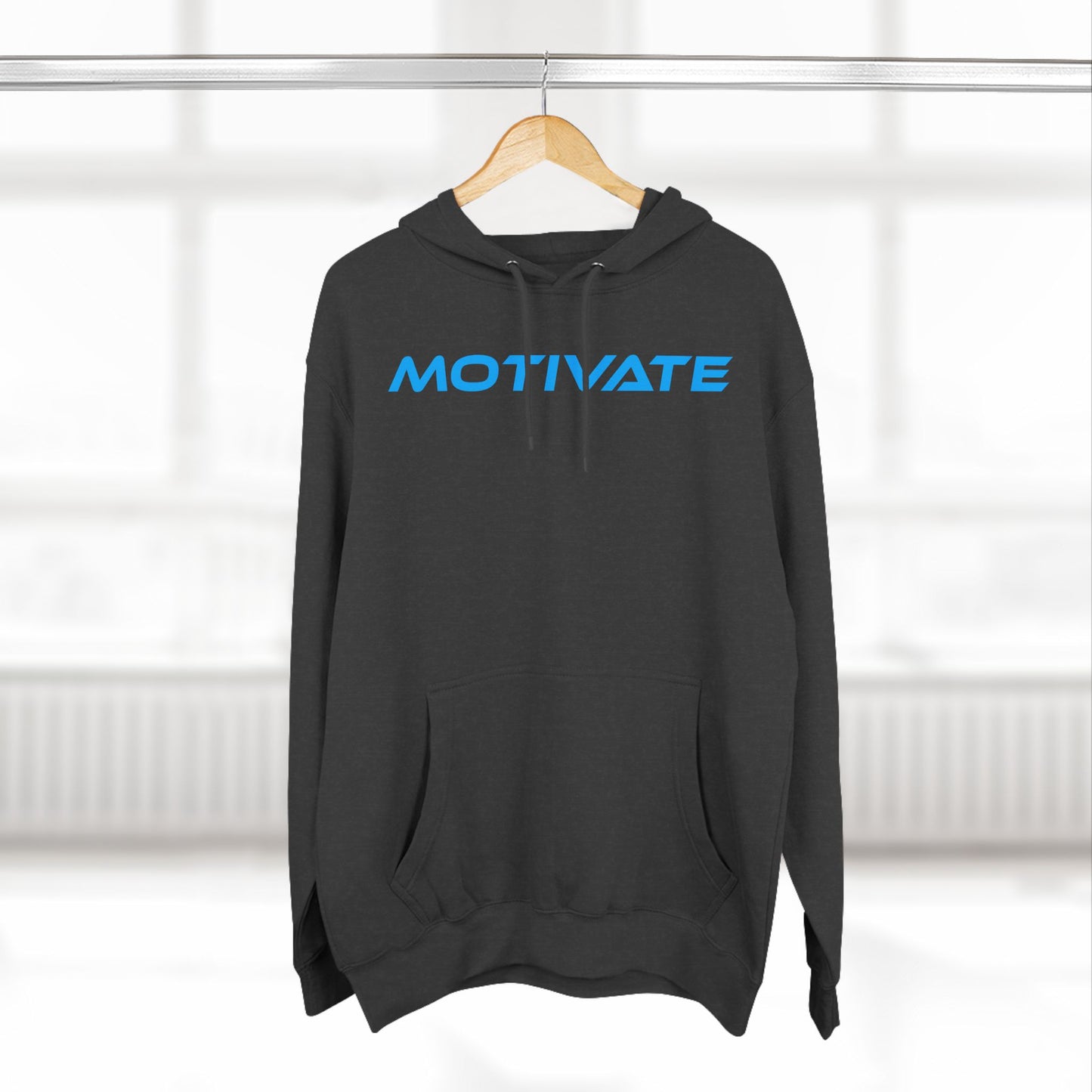 Motivate - Three-Panel Fleece Hoodie