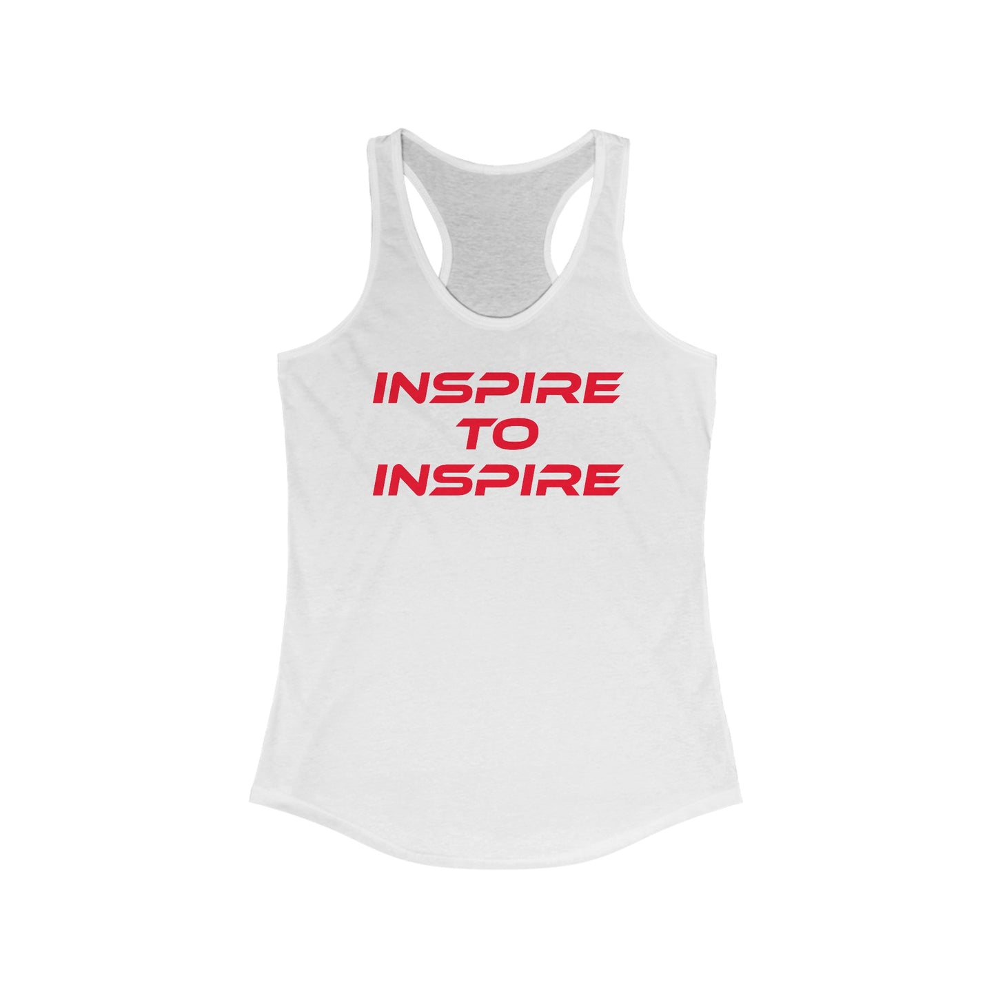 Inspire To Inspire - Women's Ideal Racerback Tank