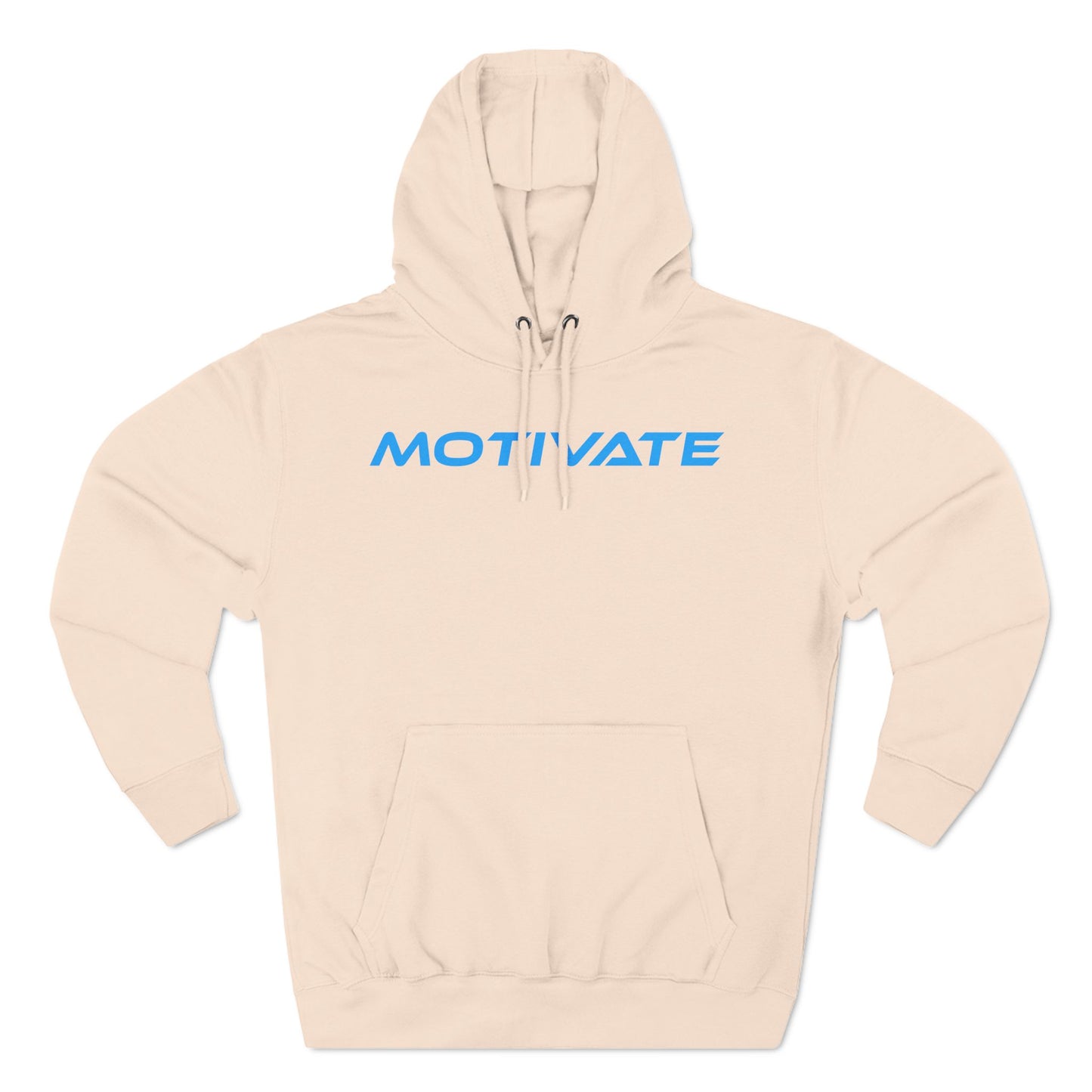 Motivate - Three-Panel Fleece Hoodie