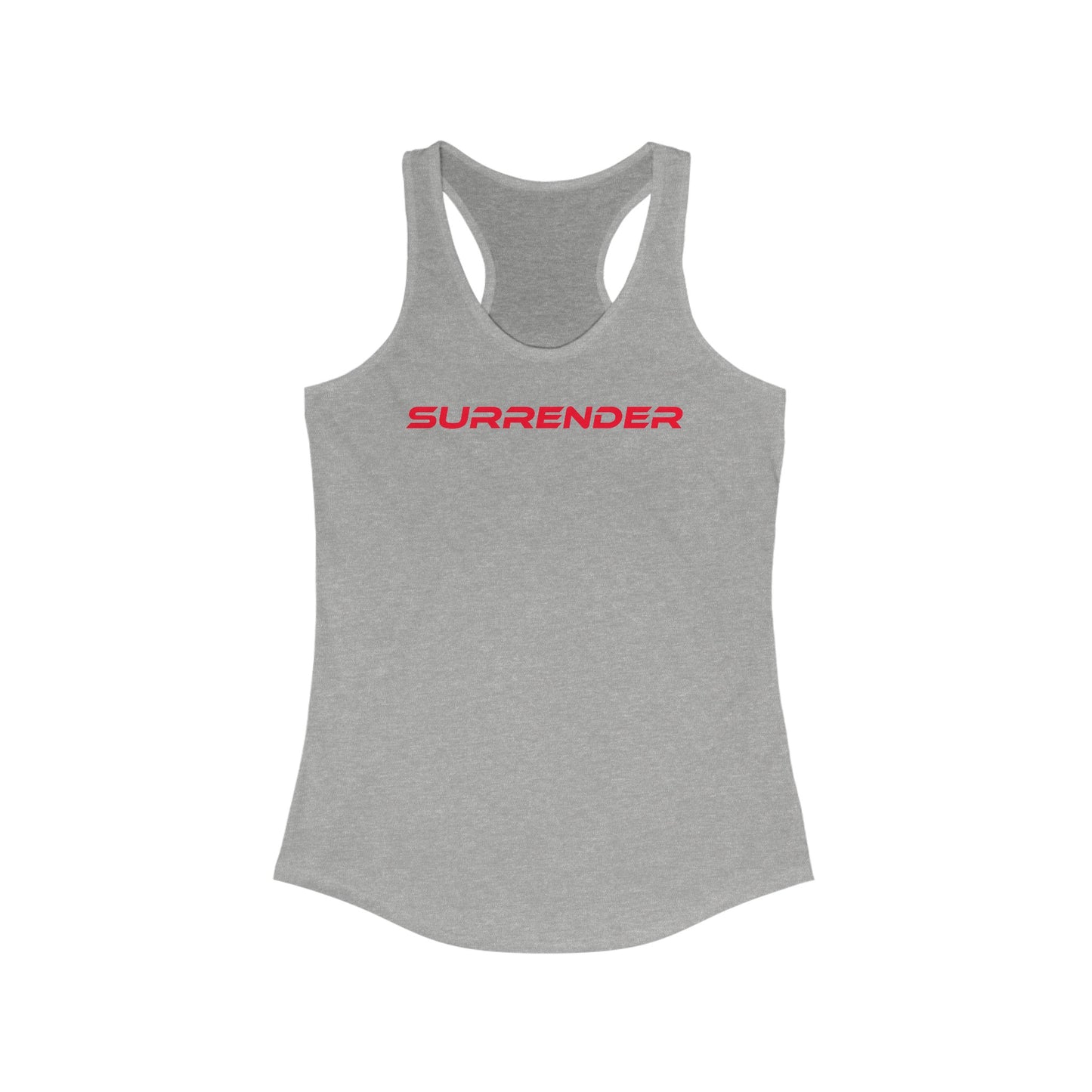 Surrender - Women's Ideal Racerback Tank