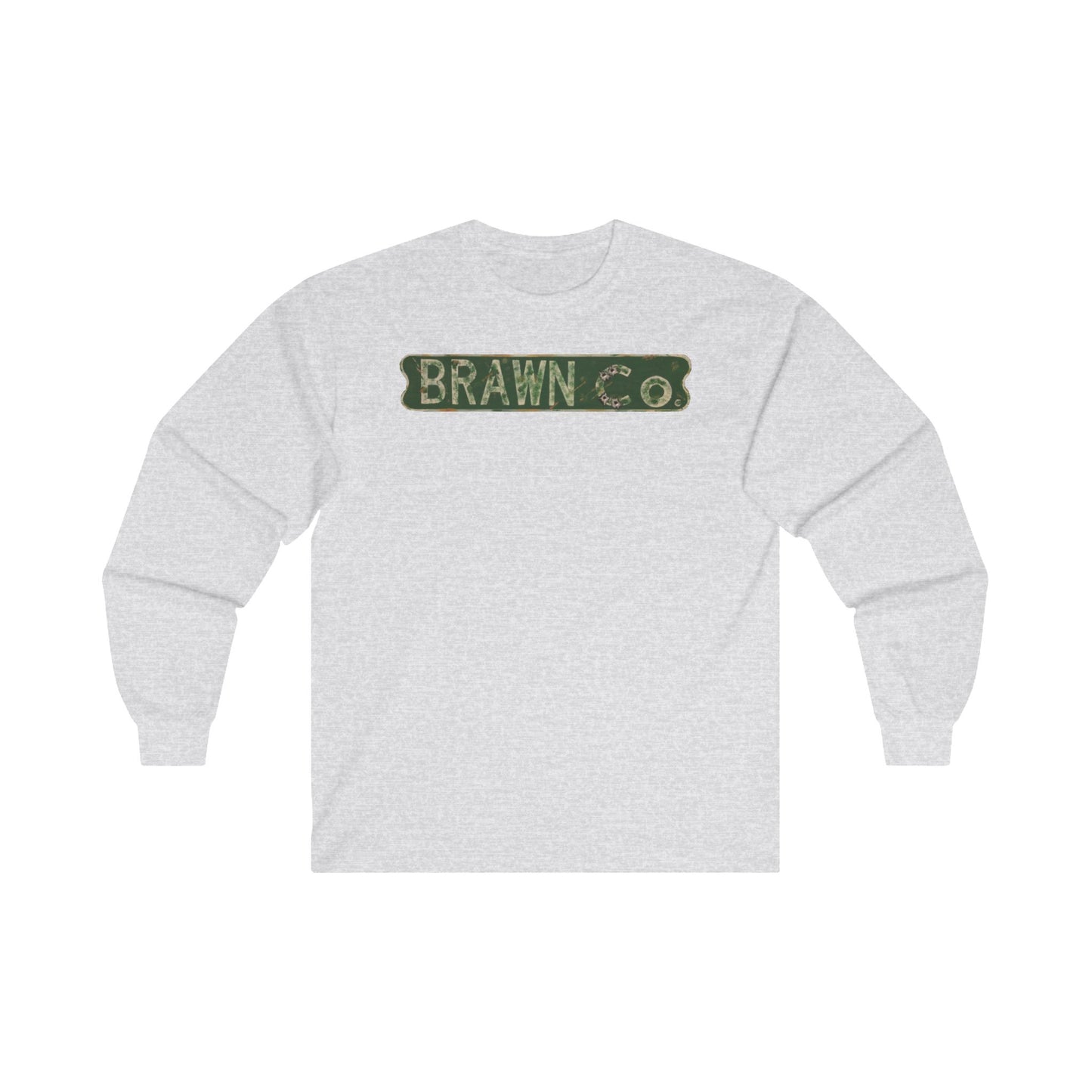 BrawnCo  - Unisex Ultra Cotton Long Sleeve Tee - Casual Comfort for Everyday Wear