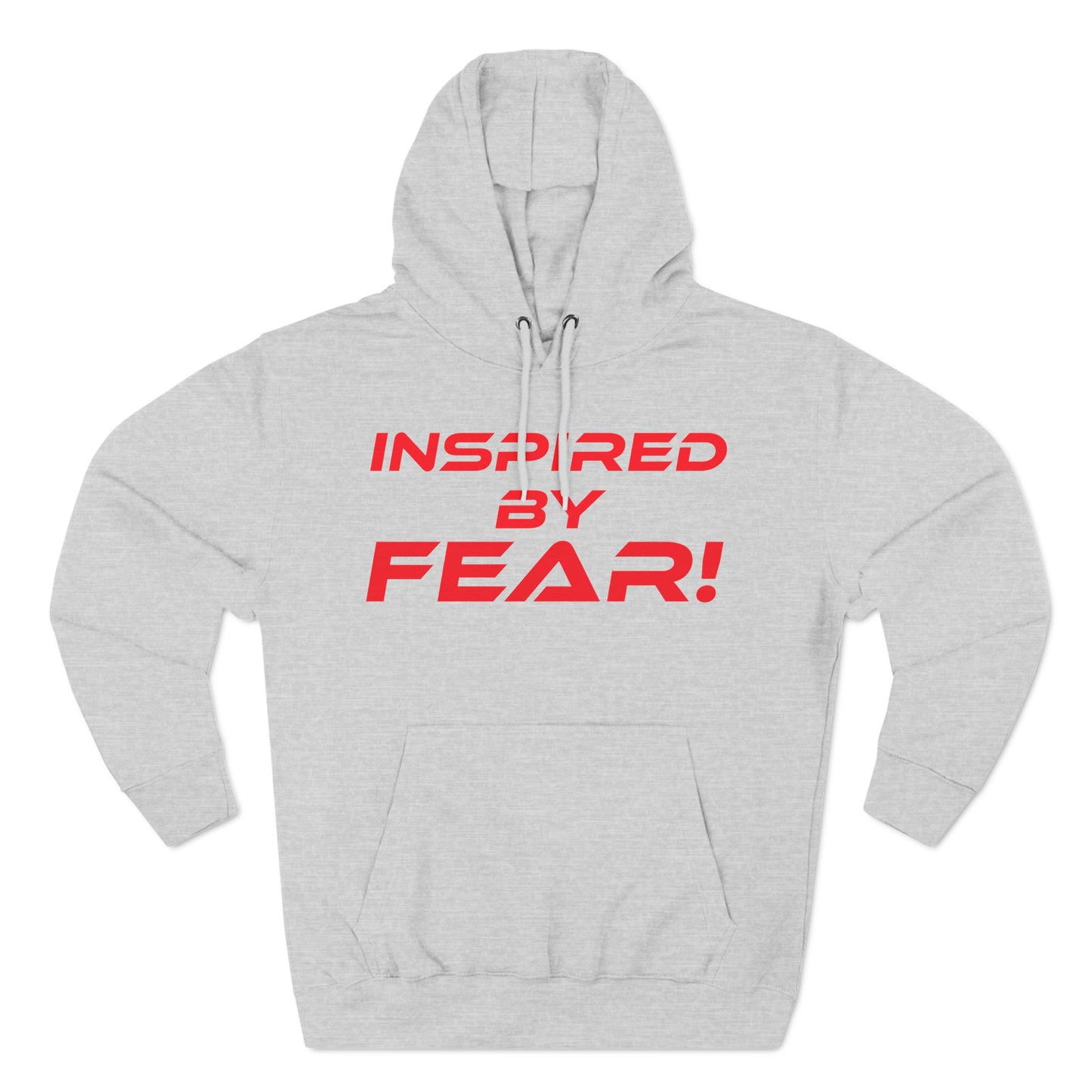 Inspired By Fear - Three-Panel Fleece Hoodie