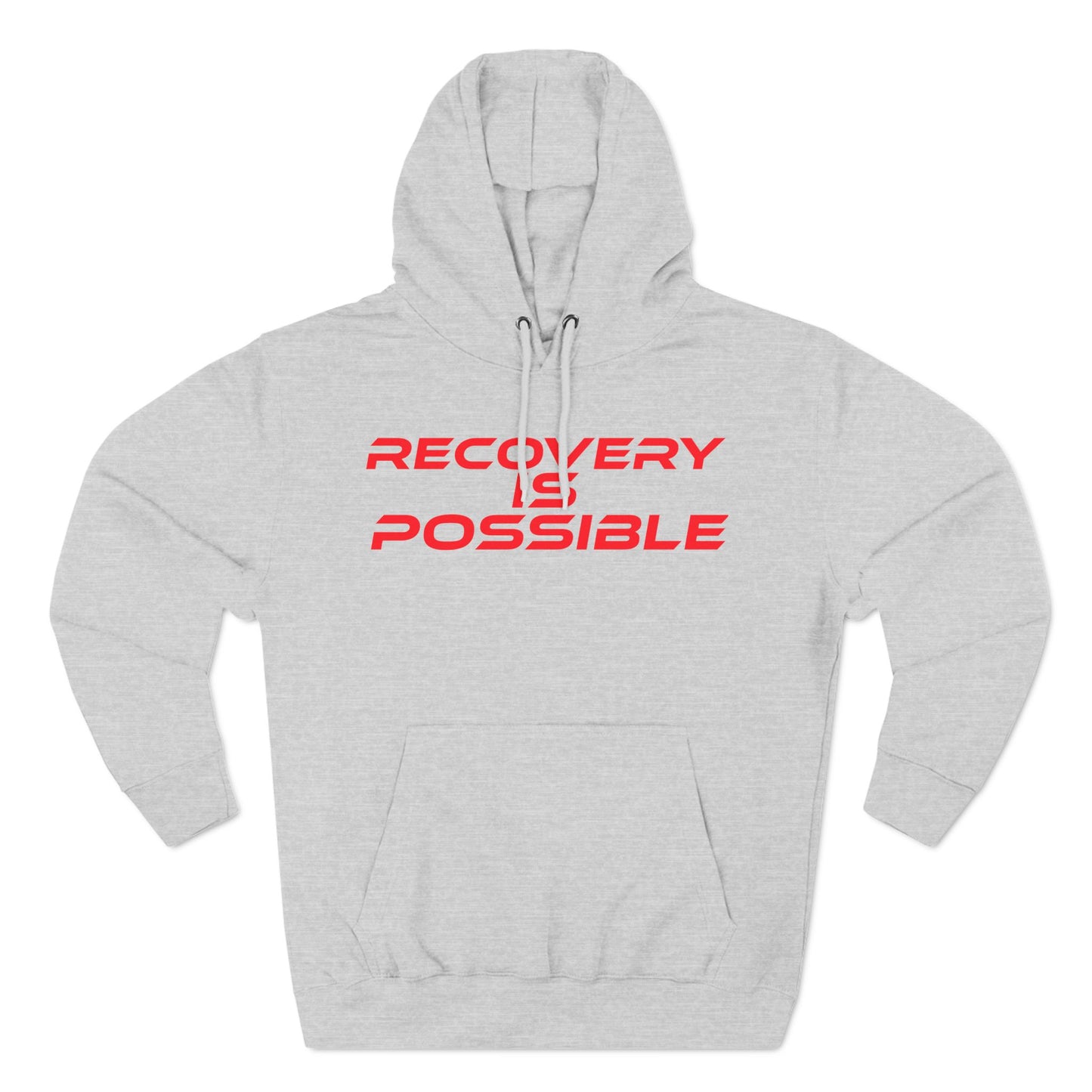 Recovery Is Possible - Fleece Hoodie - Empowering Comfort Wear