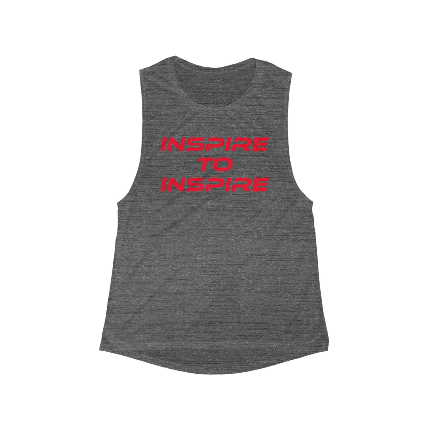 Inspire To Inspire - Women's Flowy Scoop Muscle Tank